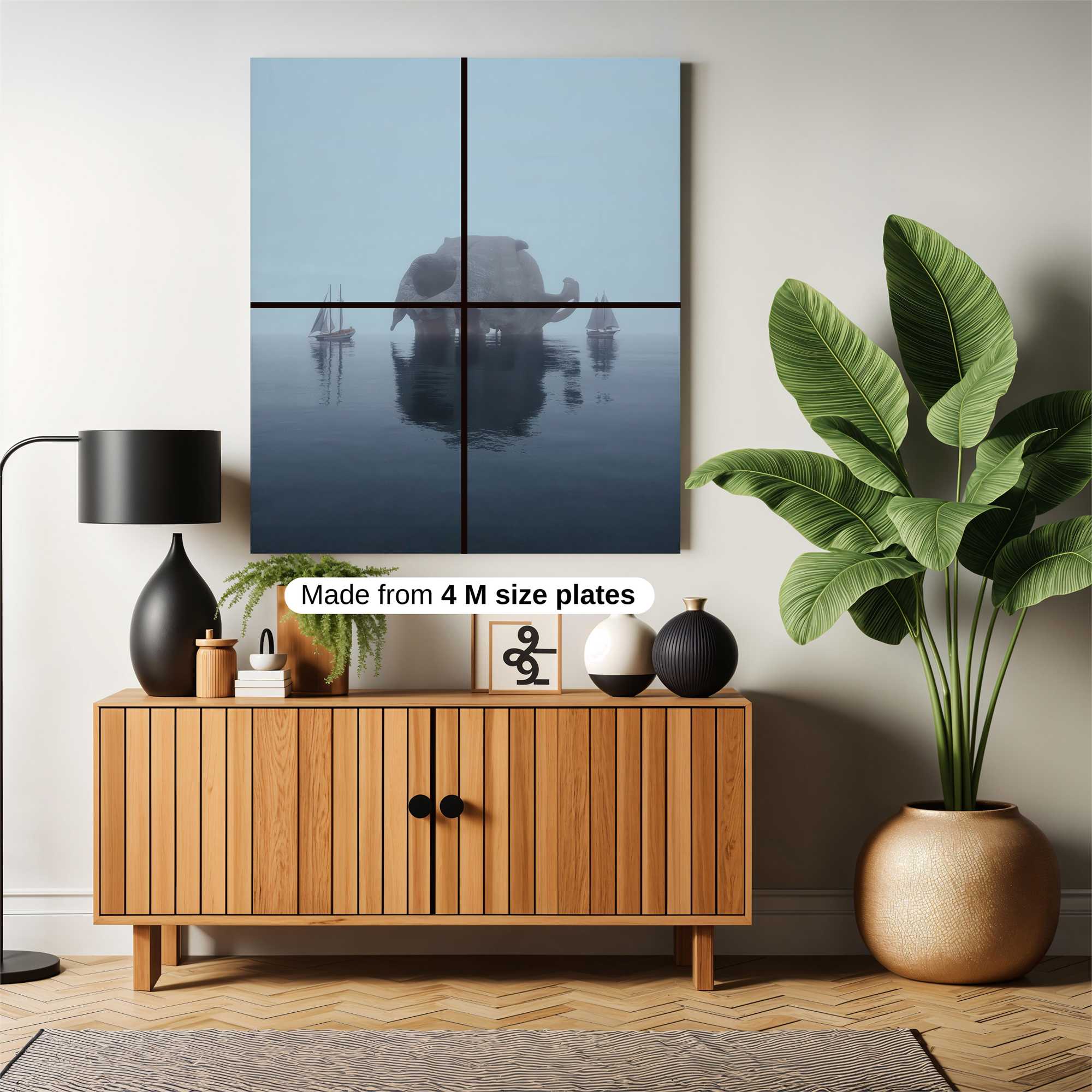 Elephant Enigma Safe Wall Magnetic / M