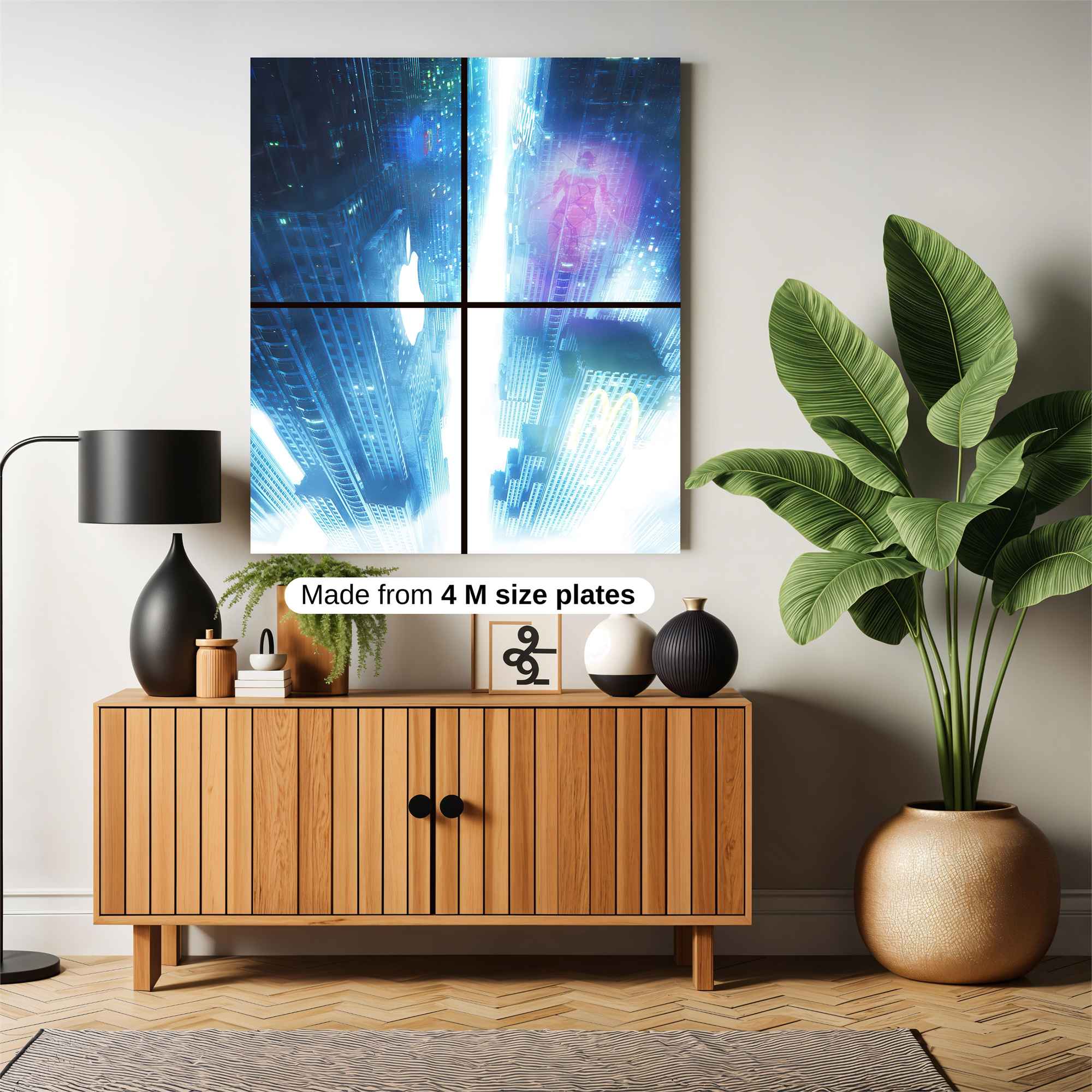 Neon Vertigo Safe Wall Magnetic / M