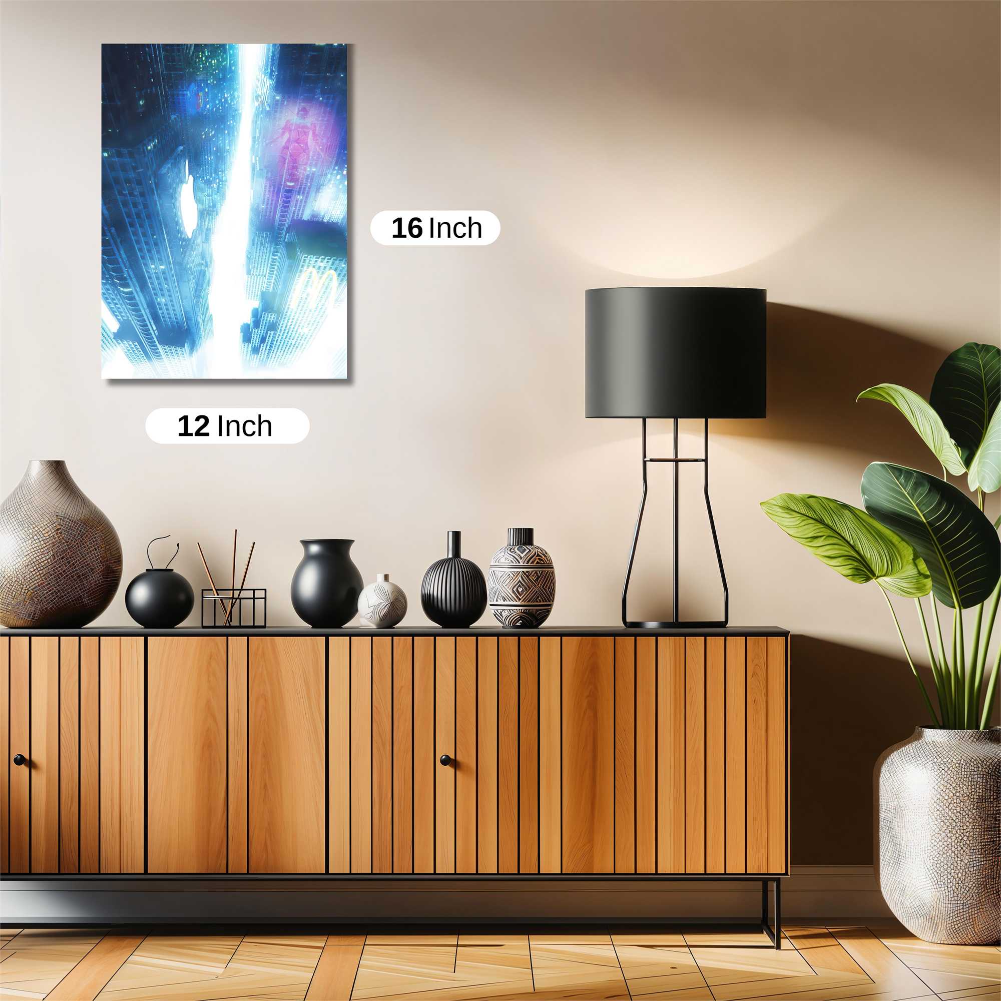 Neon Vertigo Safe Wall Magnetic / M