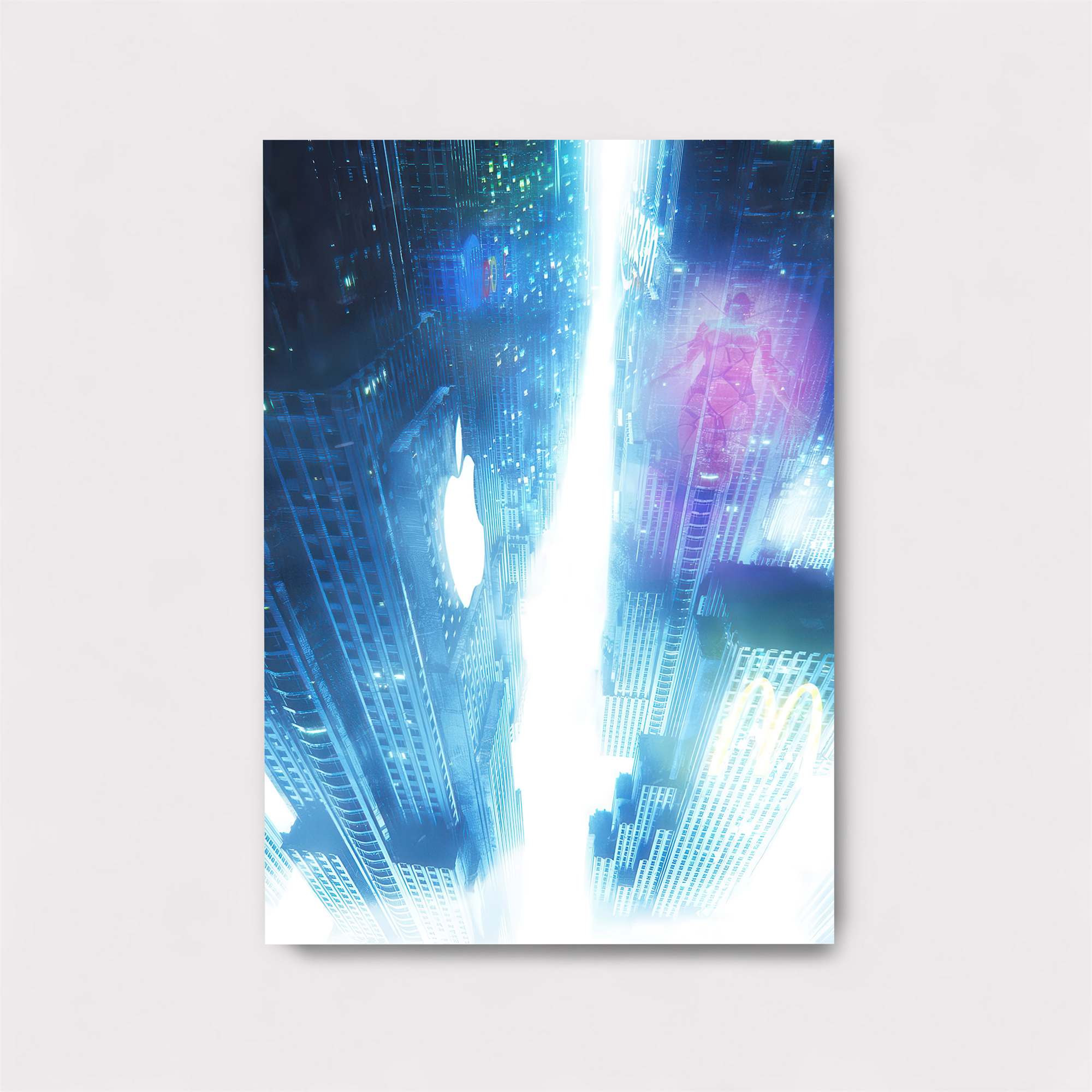 Neon Vertigo Safe Wall Magnetic / M