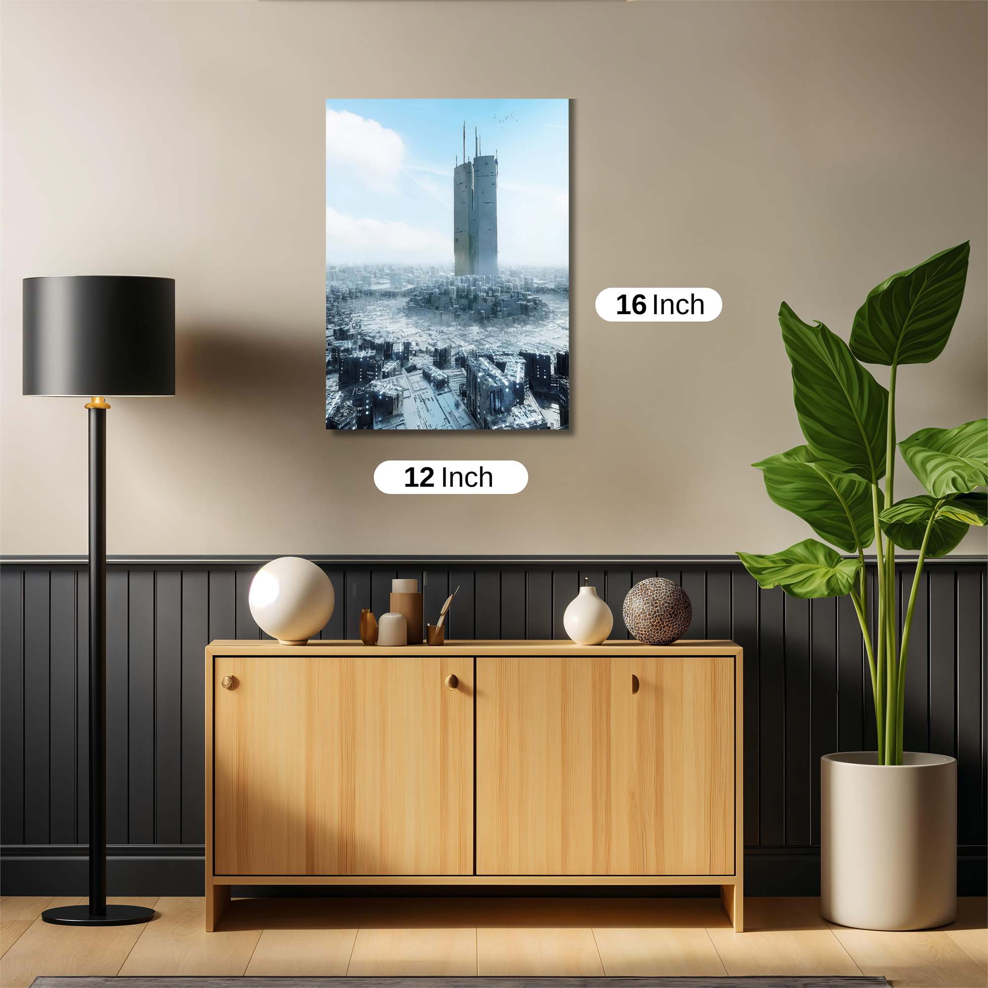 Icy Citadel Safe Wall Magnetic / M