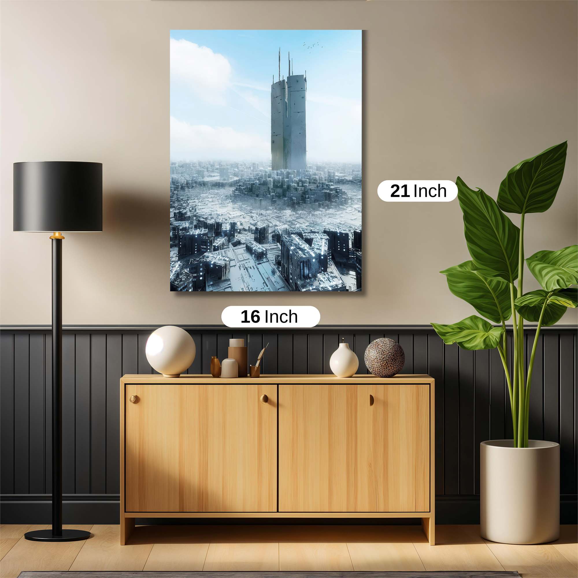 Icy Citadel Safe Wall Magnetic / M