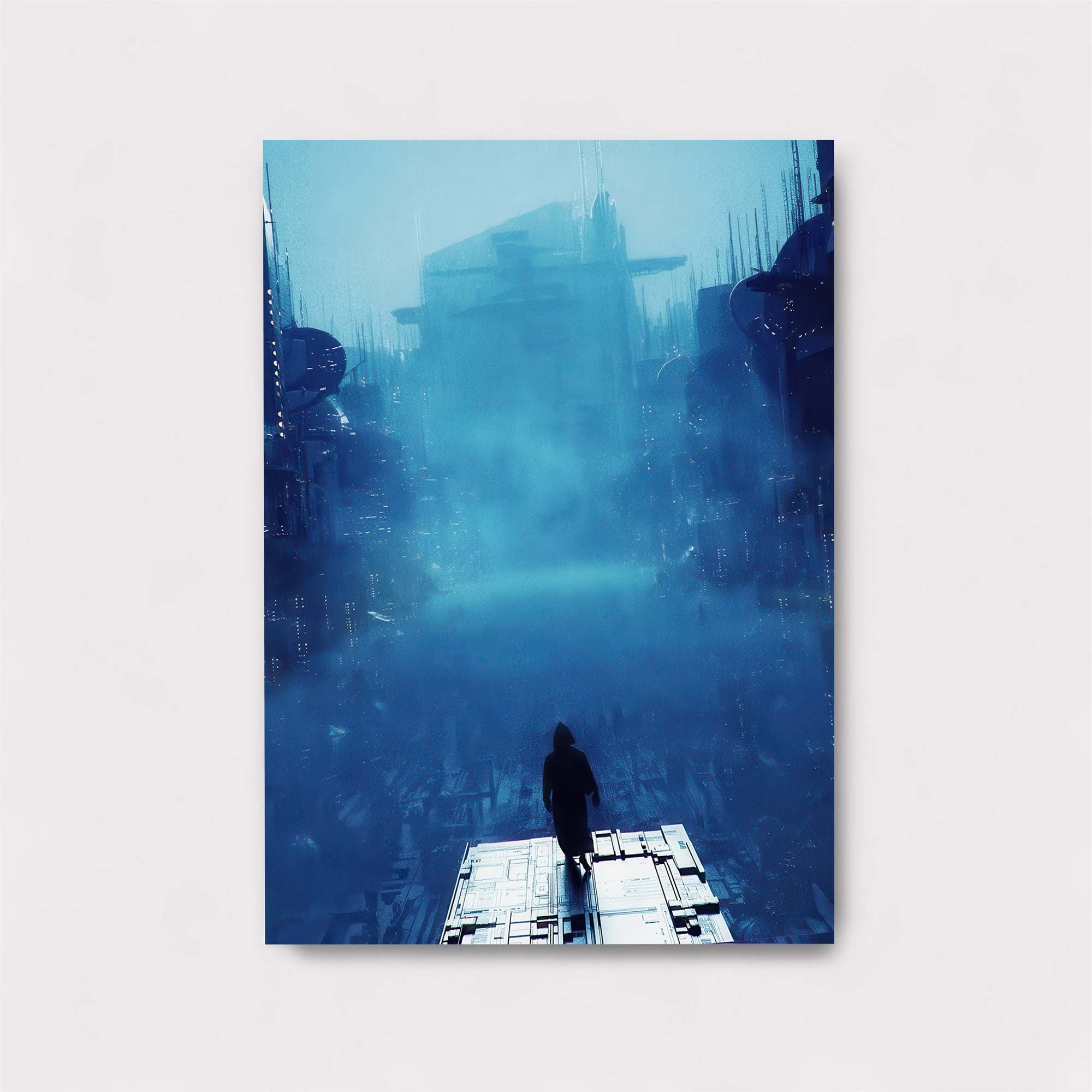 Futuristic Serenity Safe Wall Magnetic / M