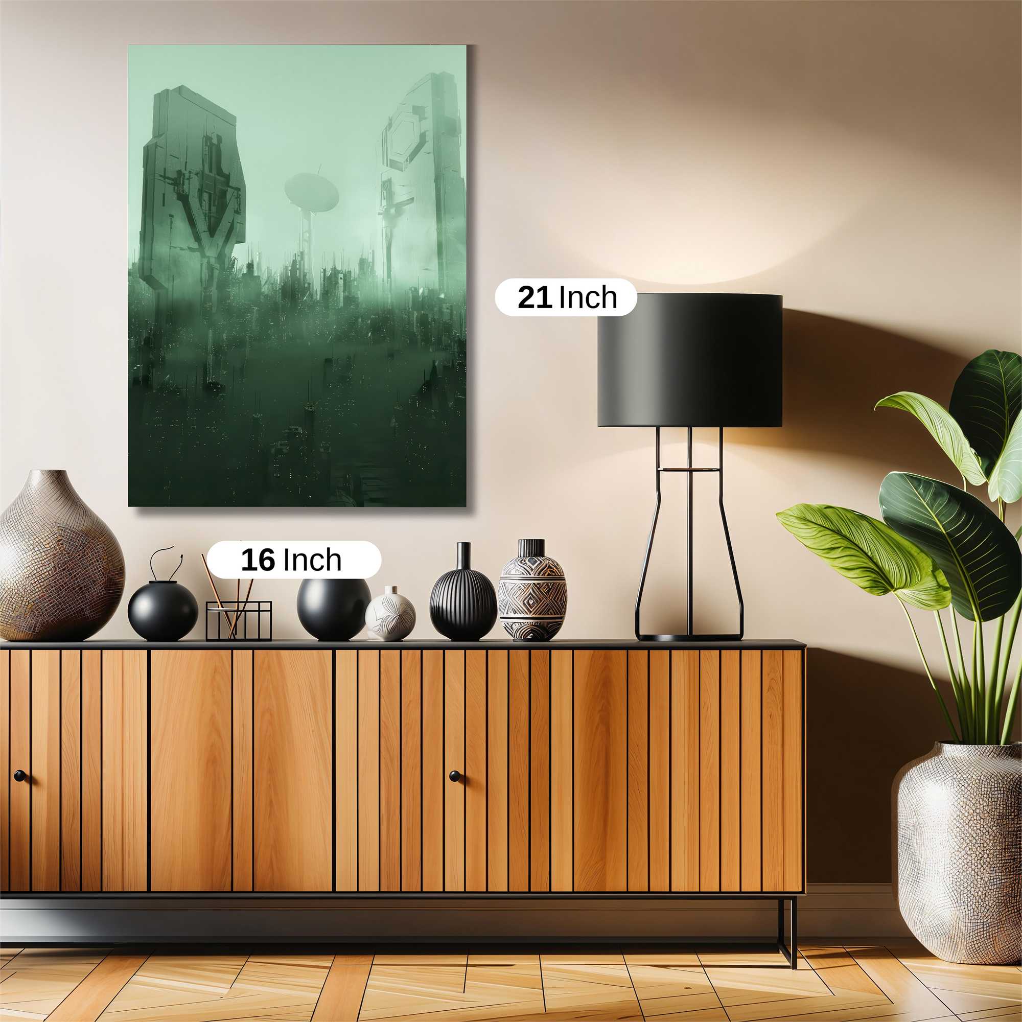 Futuristic Reverie Safe Wall Magnetic / M