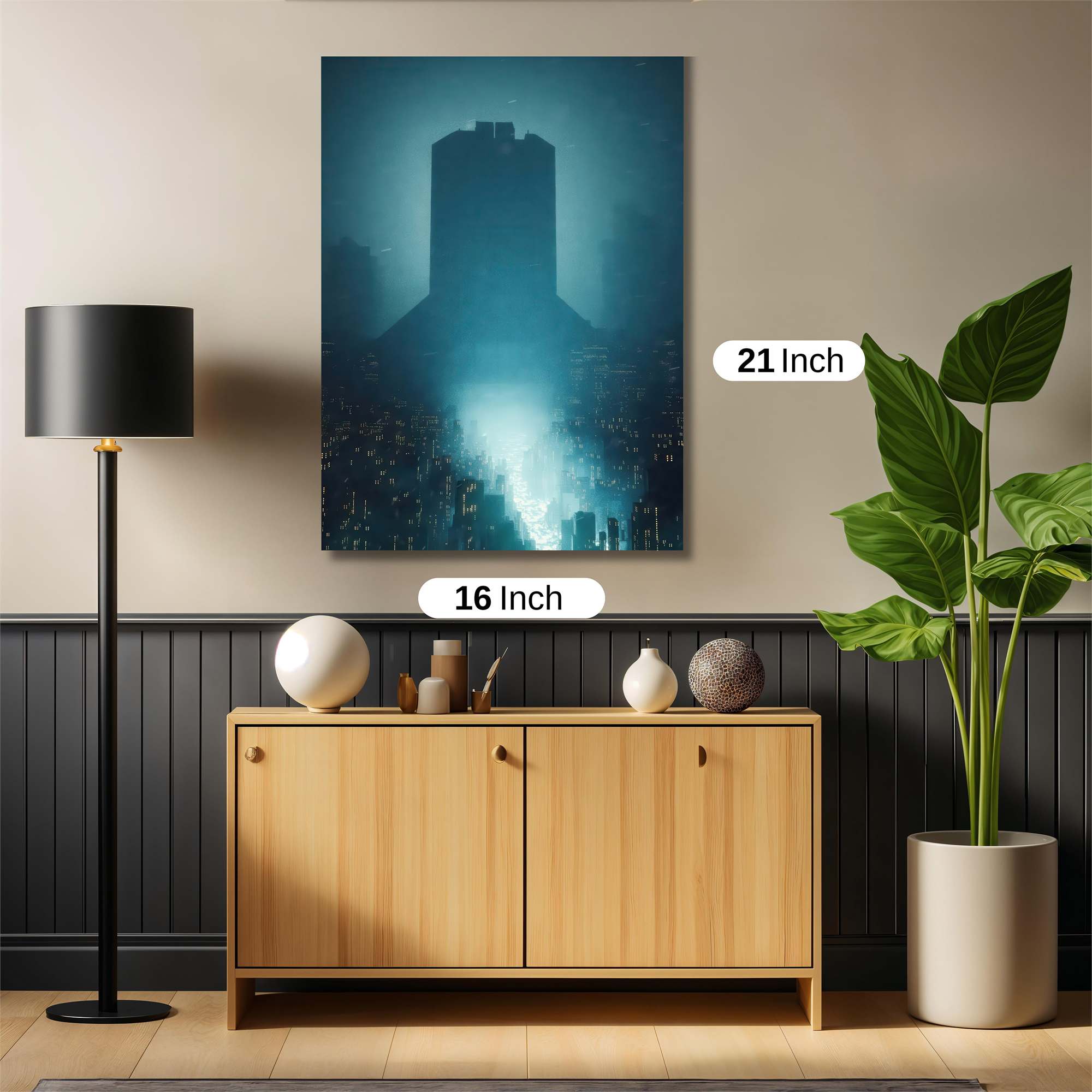 Mystic Tower Safe Wall Magnetic / M