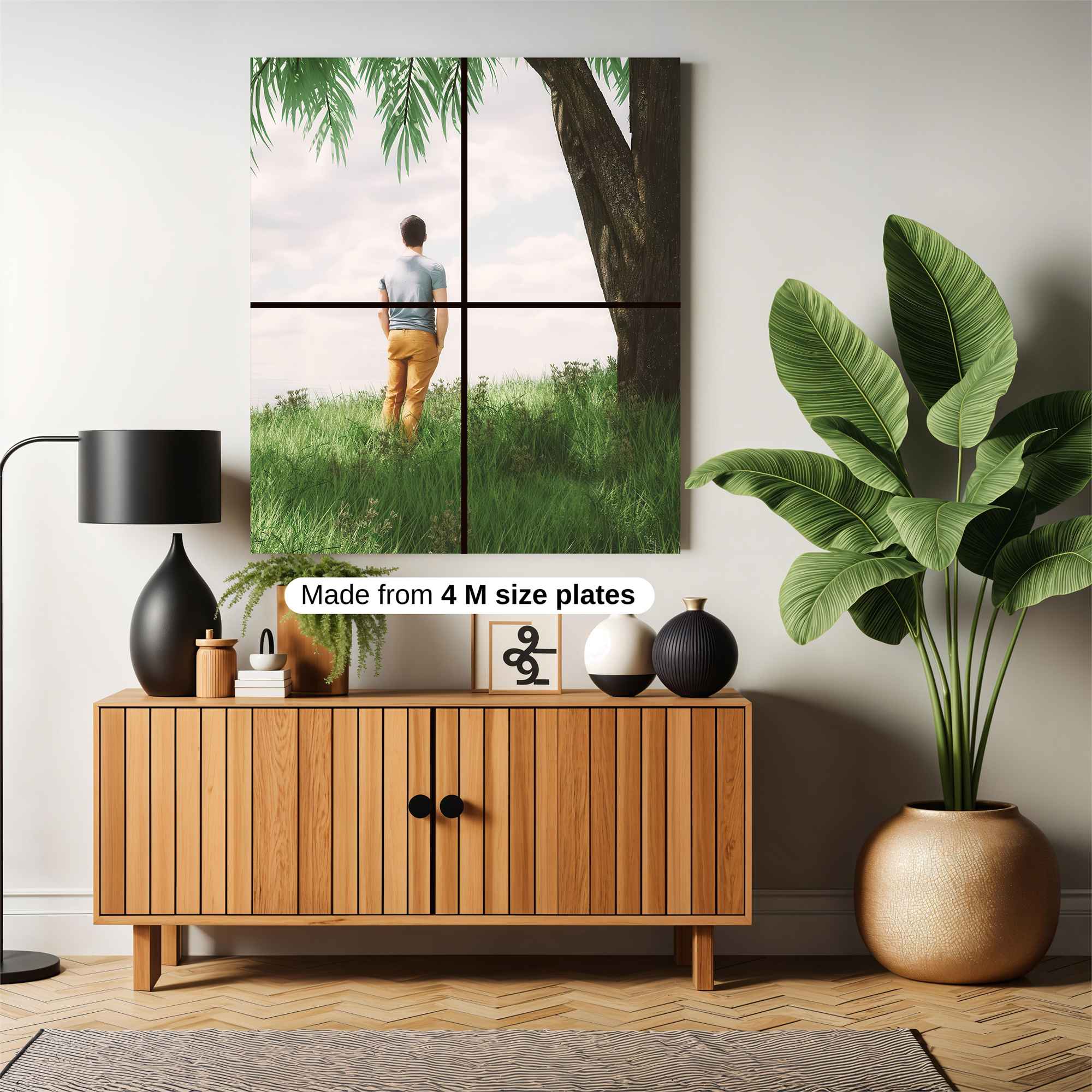 Tranquil Reflection Safe Wall Magnetic / M