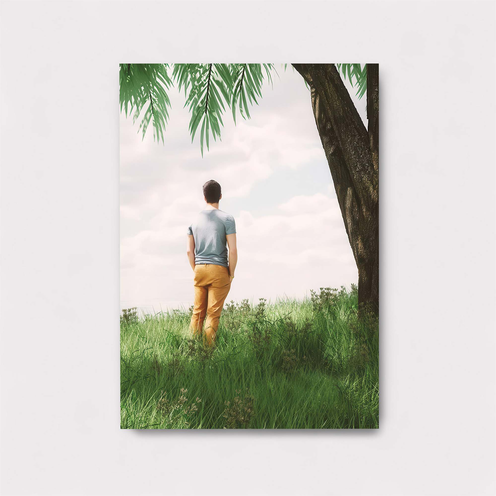 Tranquil Reflection Safe Wall Magnetic / M