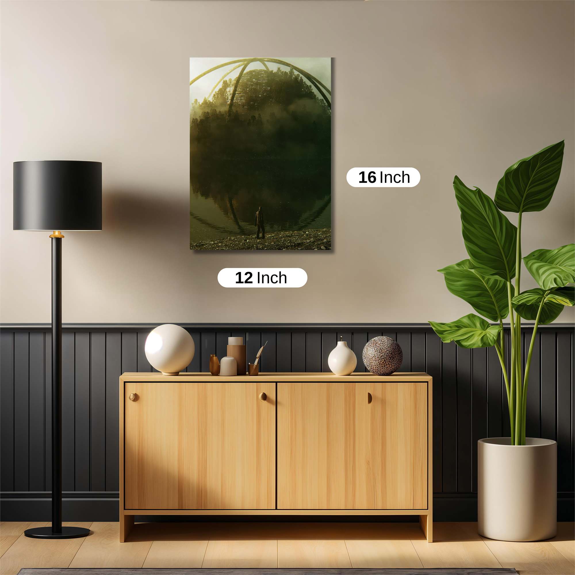 Mystical Sphere Safe Wall Magnetic / M