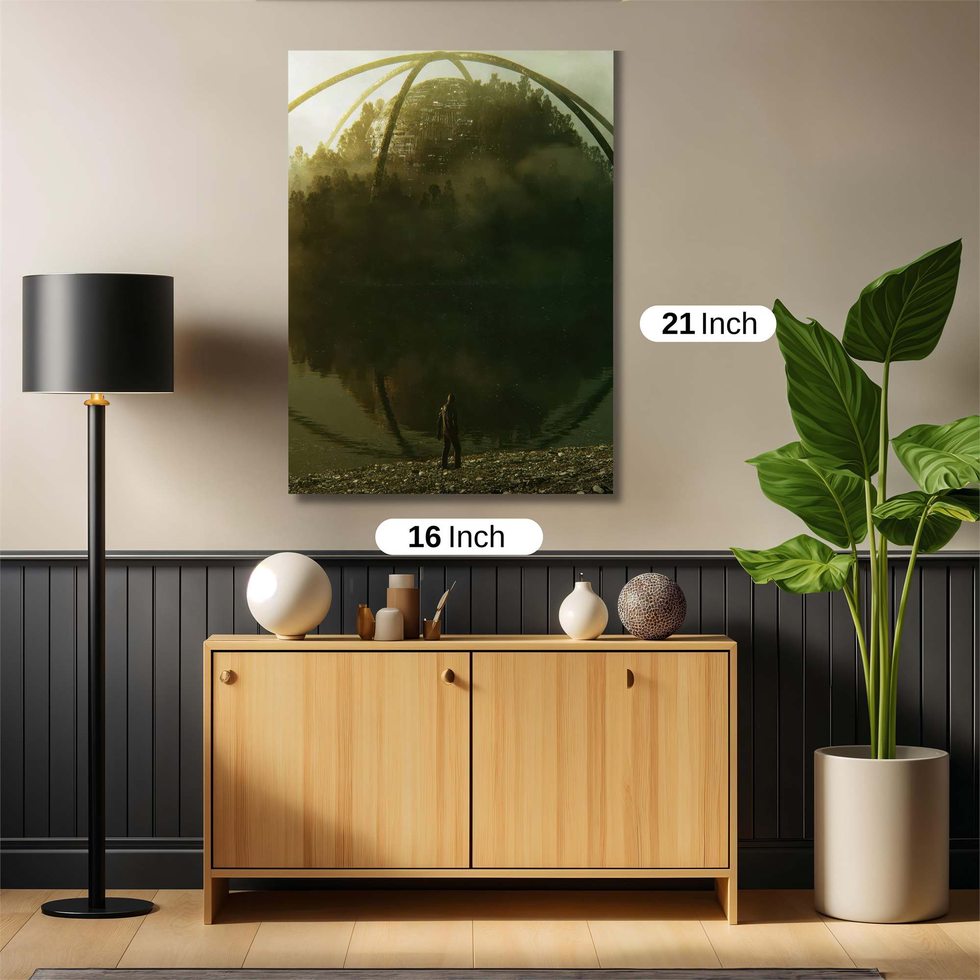 Mystical Sphere Safe Wall Magnetic / M