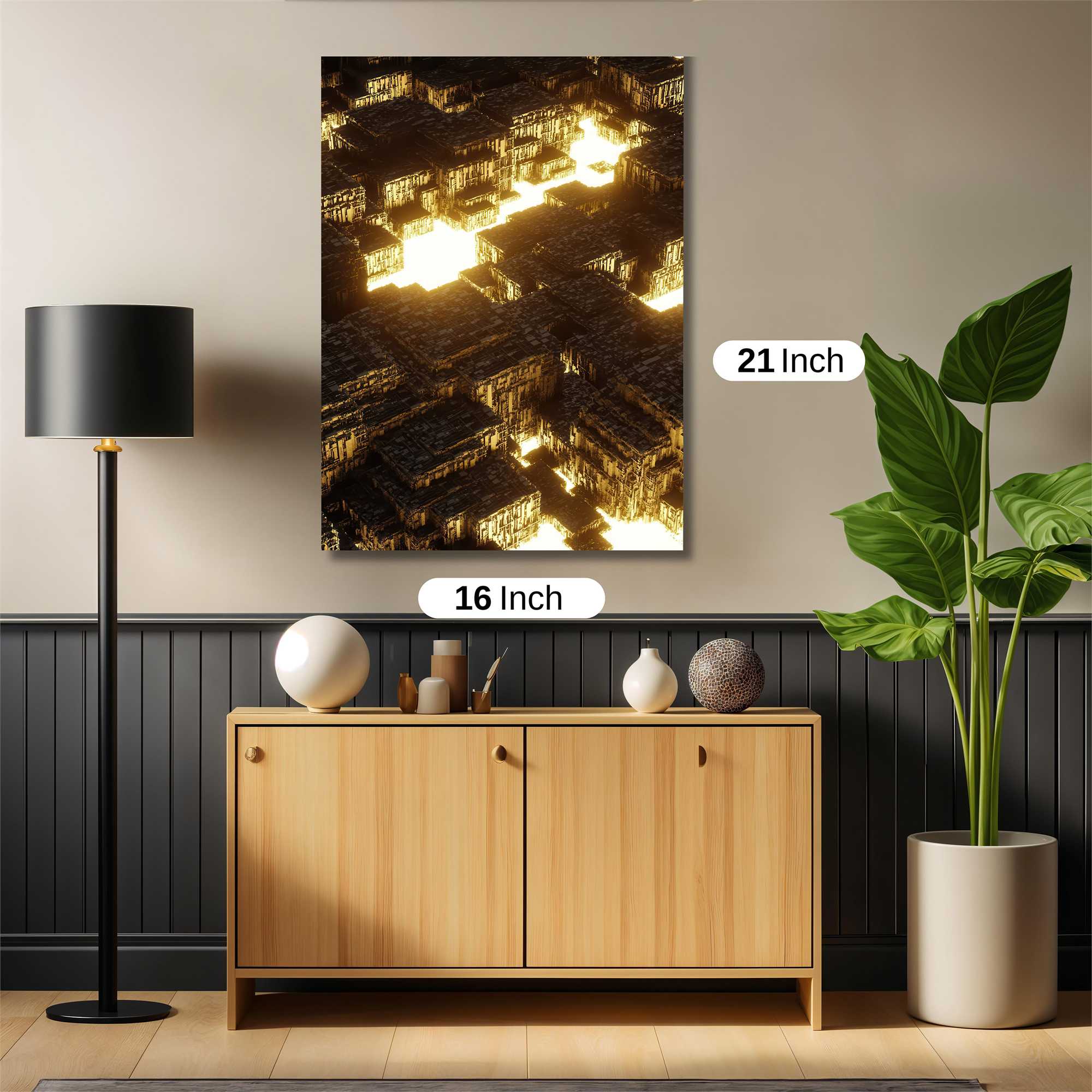 Luminous Labyrinth Safe Wall Magnetic / M