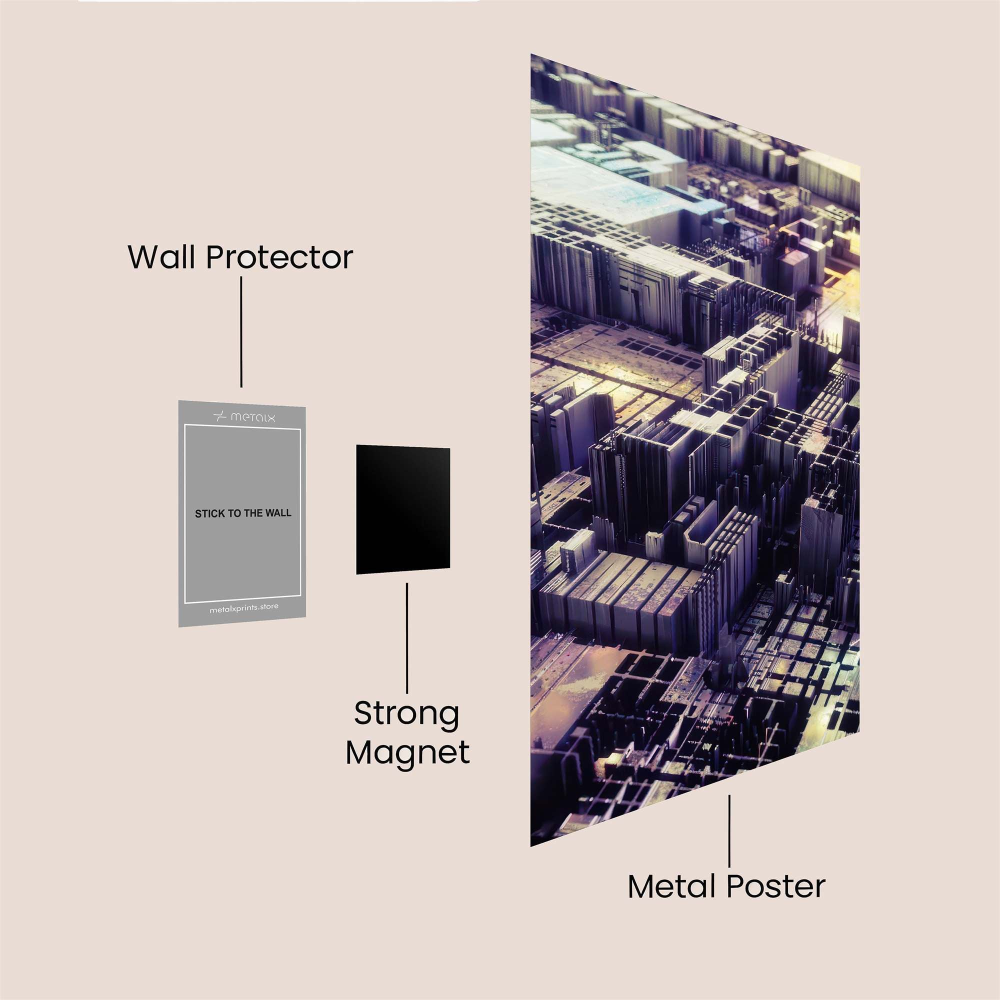 Digital Labyrinth Safe Wall Magnetic / M
