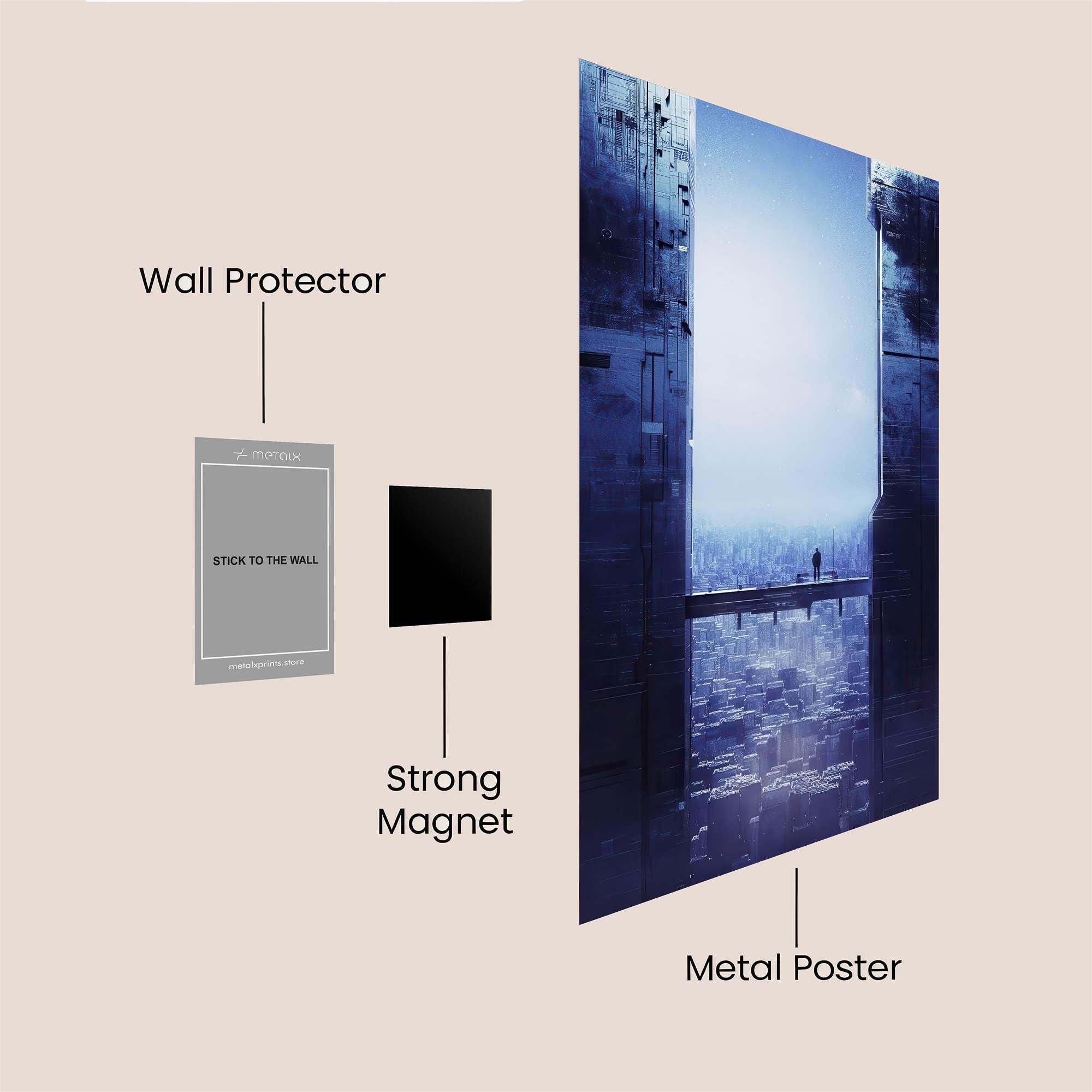 Ethereal Passage Safe Wall Magnetic / M