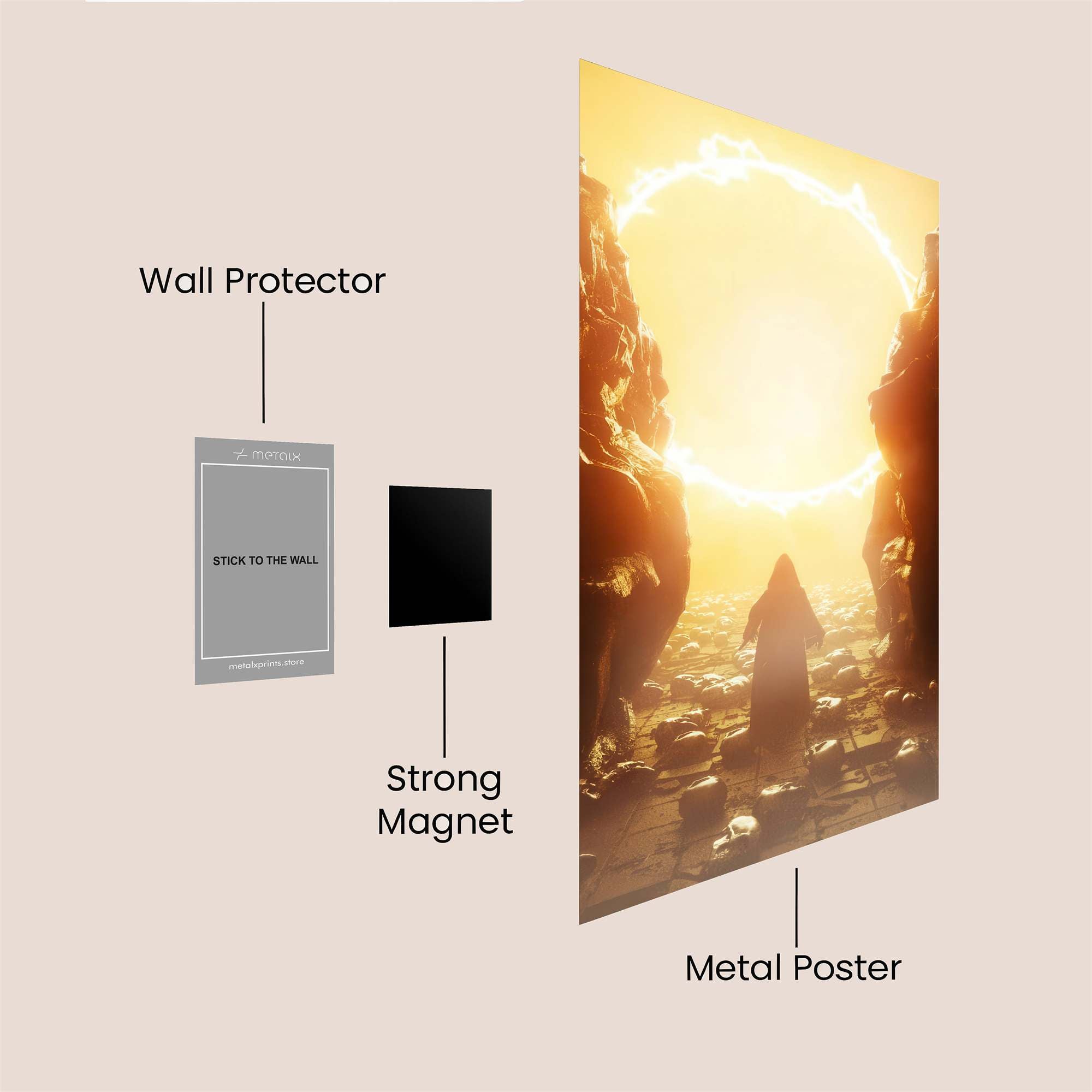 Portal Reverie Safe Wall Magnetic / M