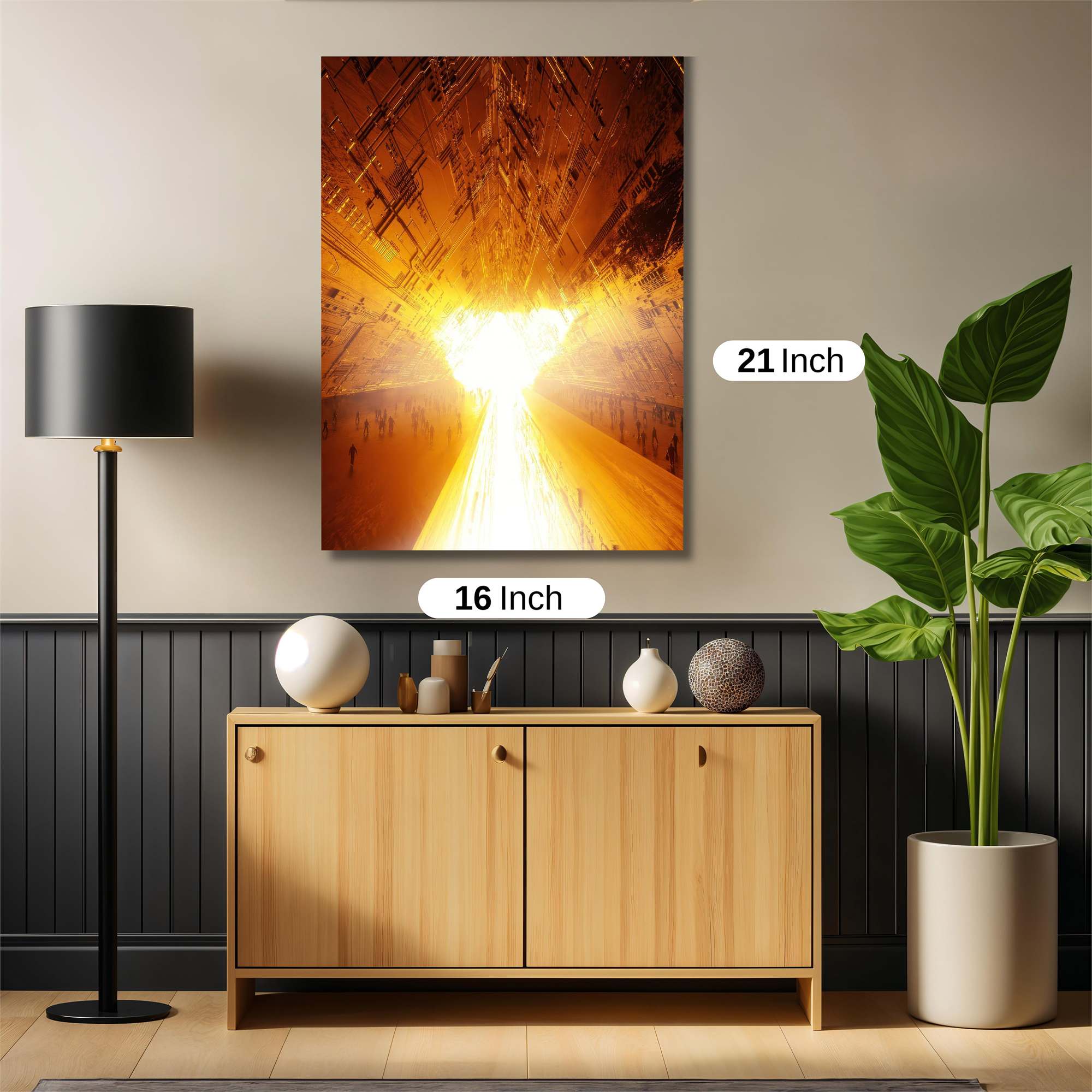 Digital Abyss Safe Wall Magnetic / M