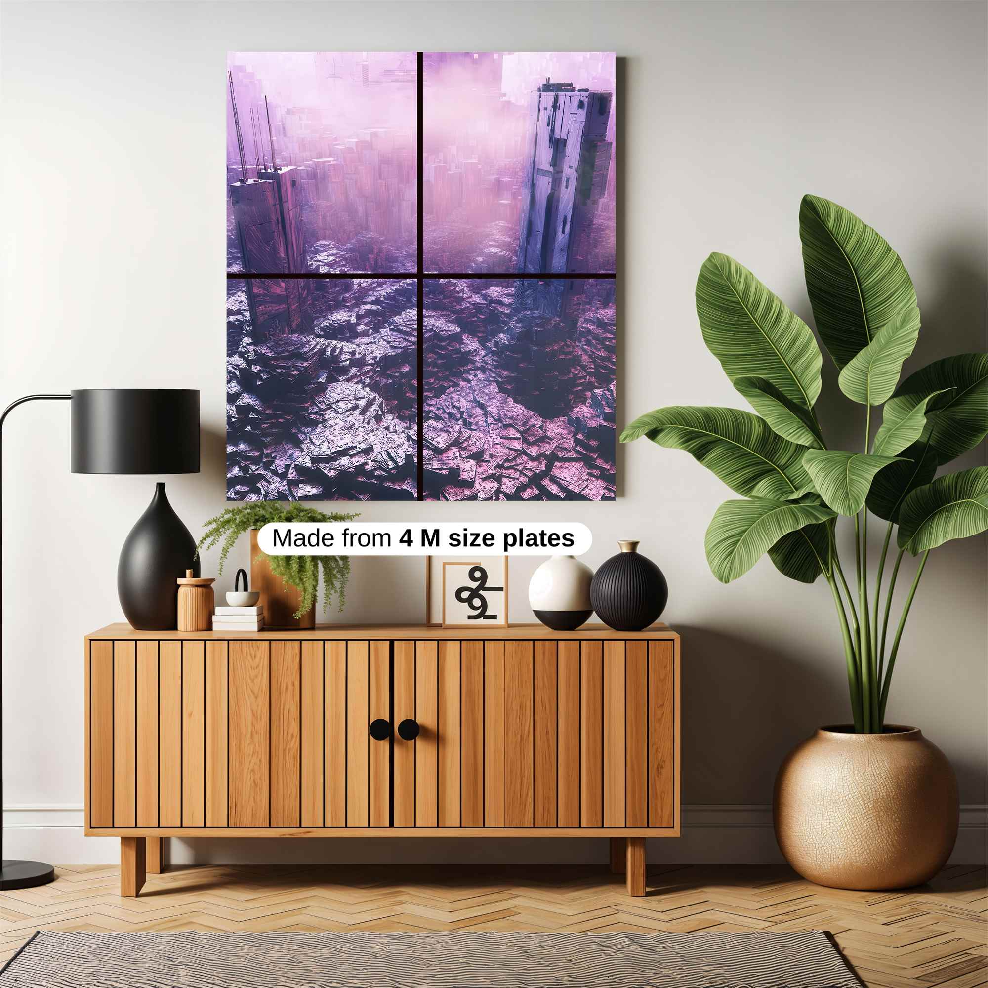 Shattered Serenity Safe Wall Magnetic / M