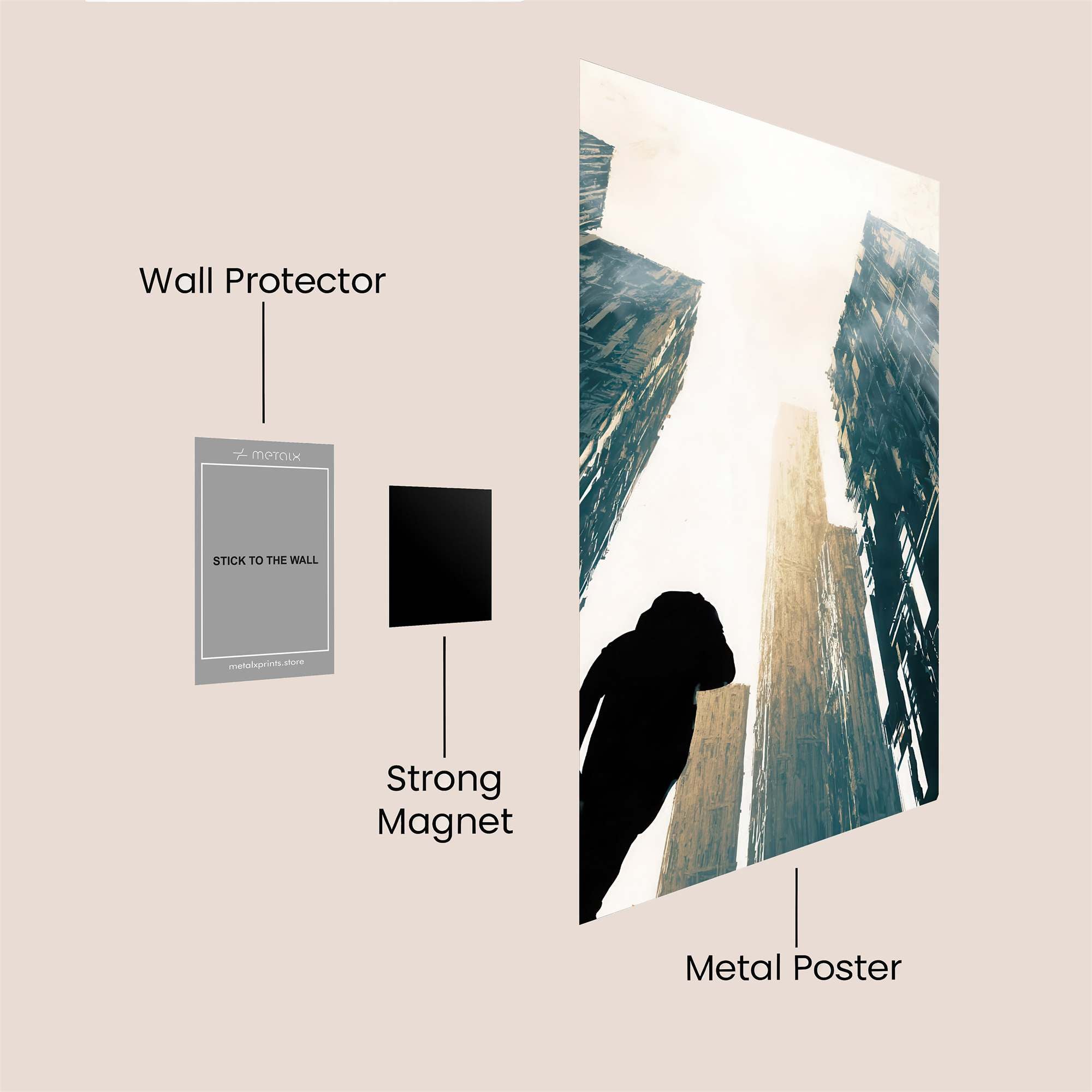 Abstract Ascendancy Safe Wall Magnetic / M