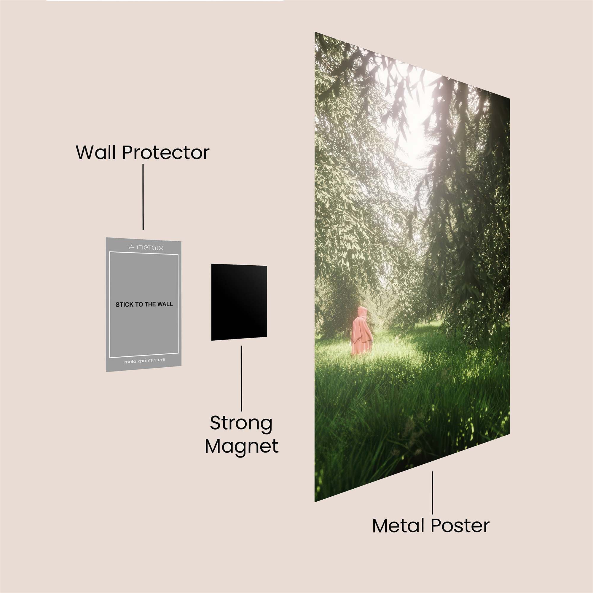 Enchanted Retreat Safe Wall Magnetic / M