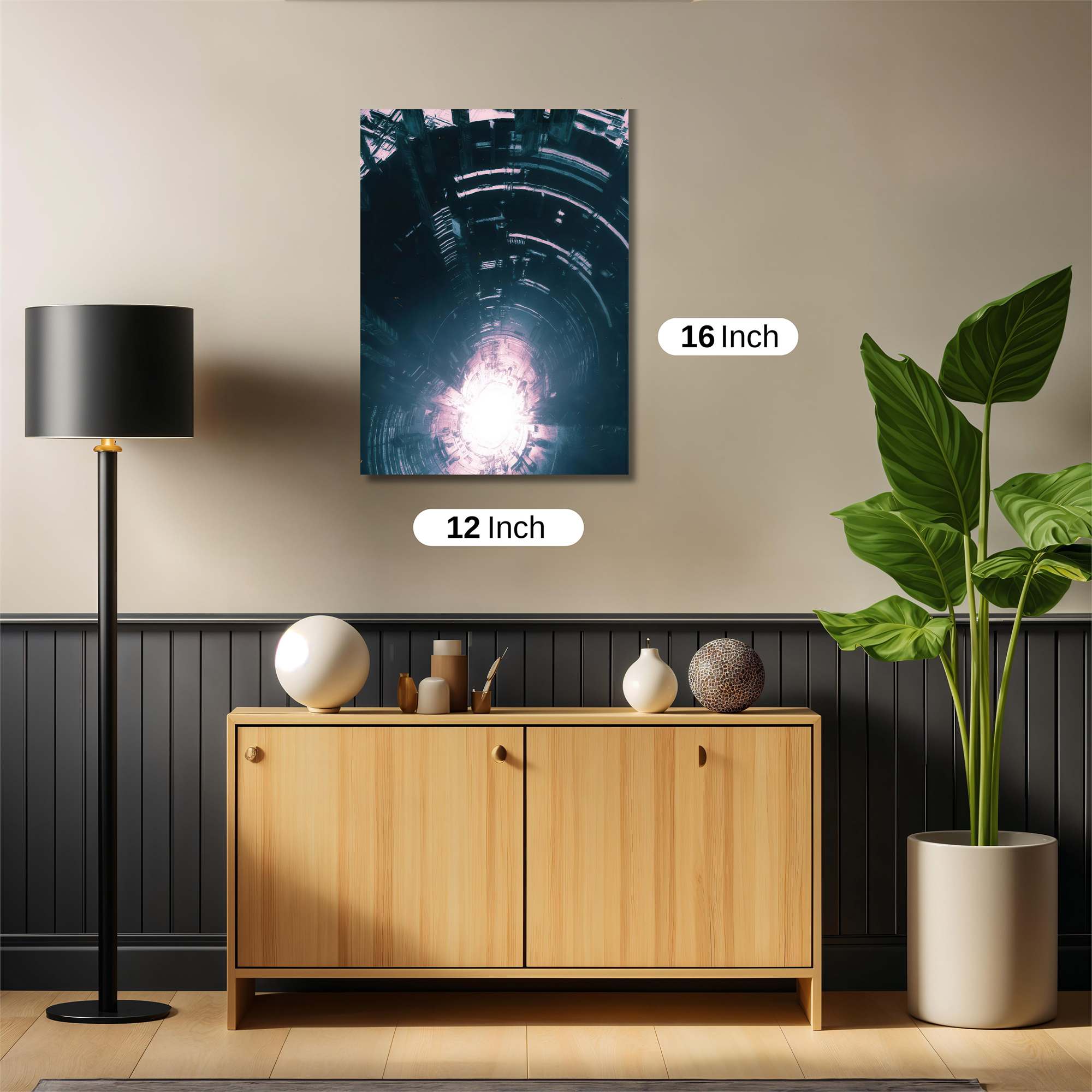 Abyssal Luminescence Safe Wall Magnetic / M