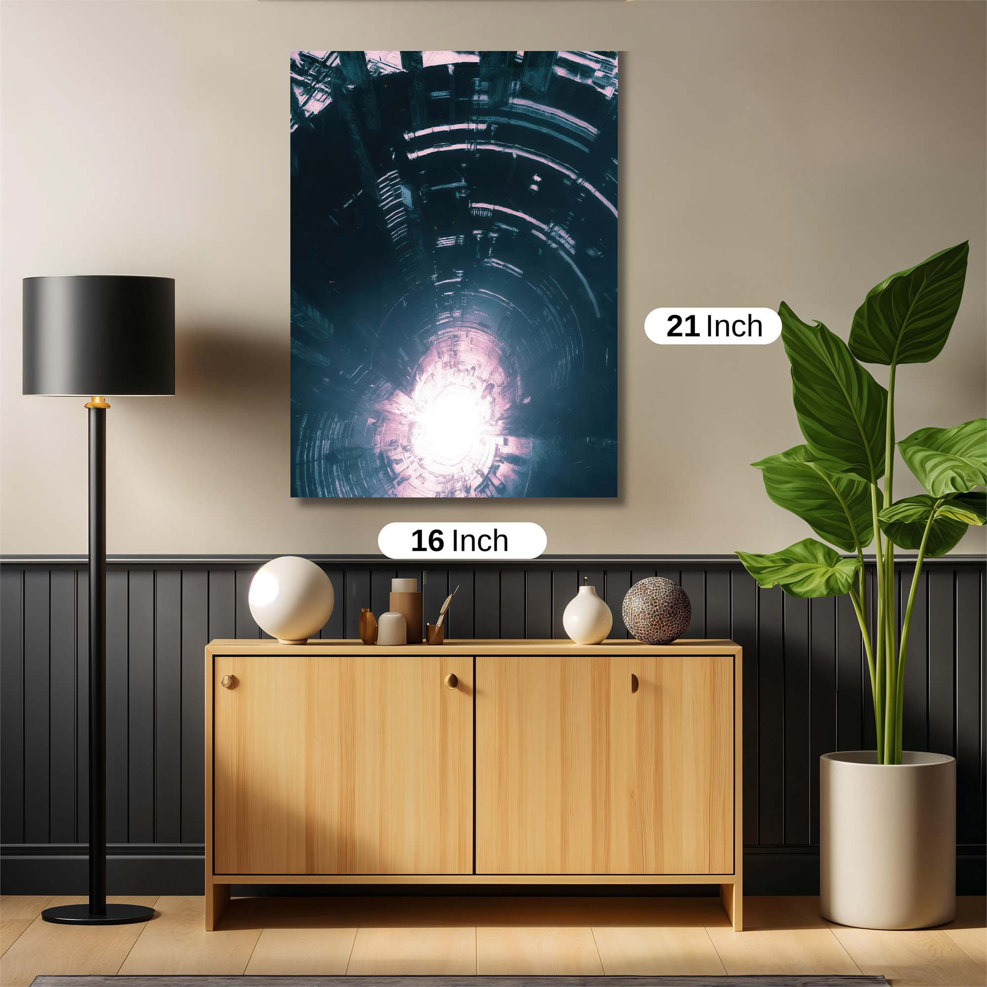 Abyssal Luminescence Safe Wall Magnetic / M