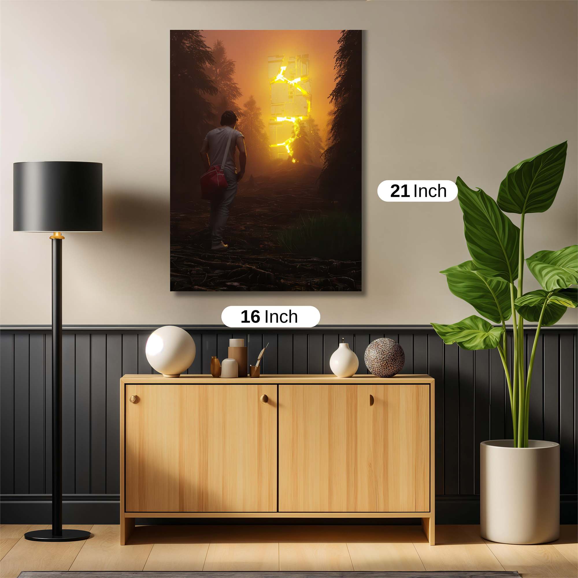 Enigmatic Luminosity Safe Wall Magnetic / M