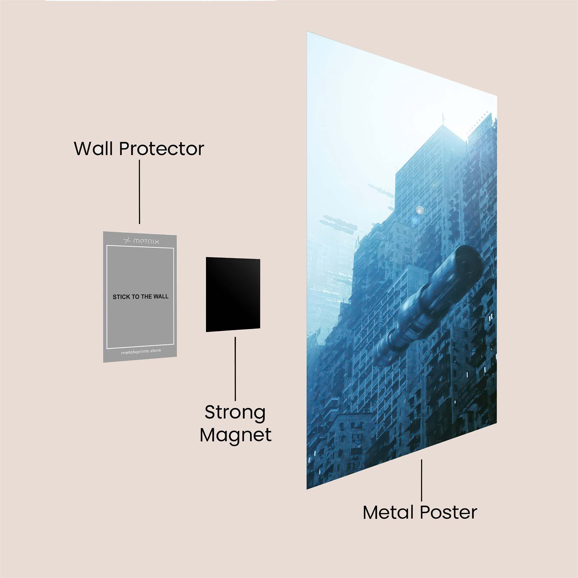 Urban Ascension Safe Wall Magnetic / M