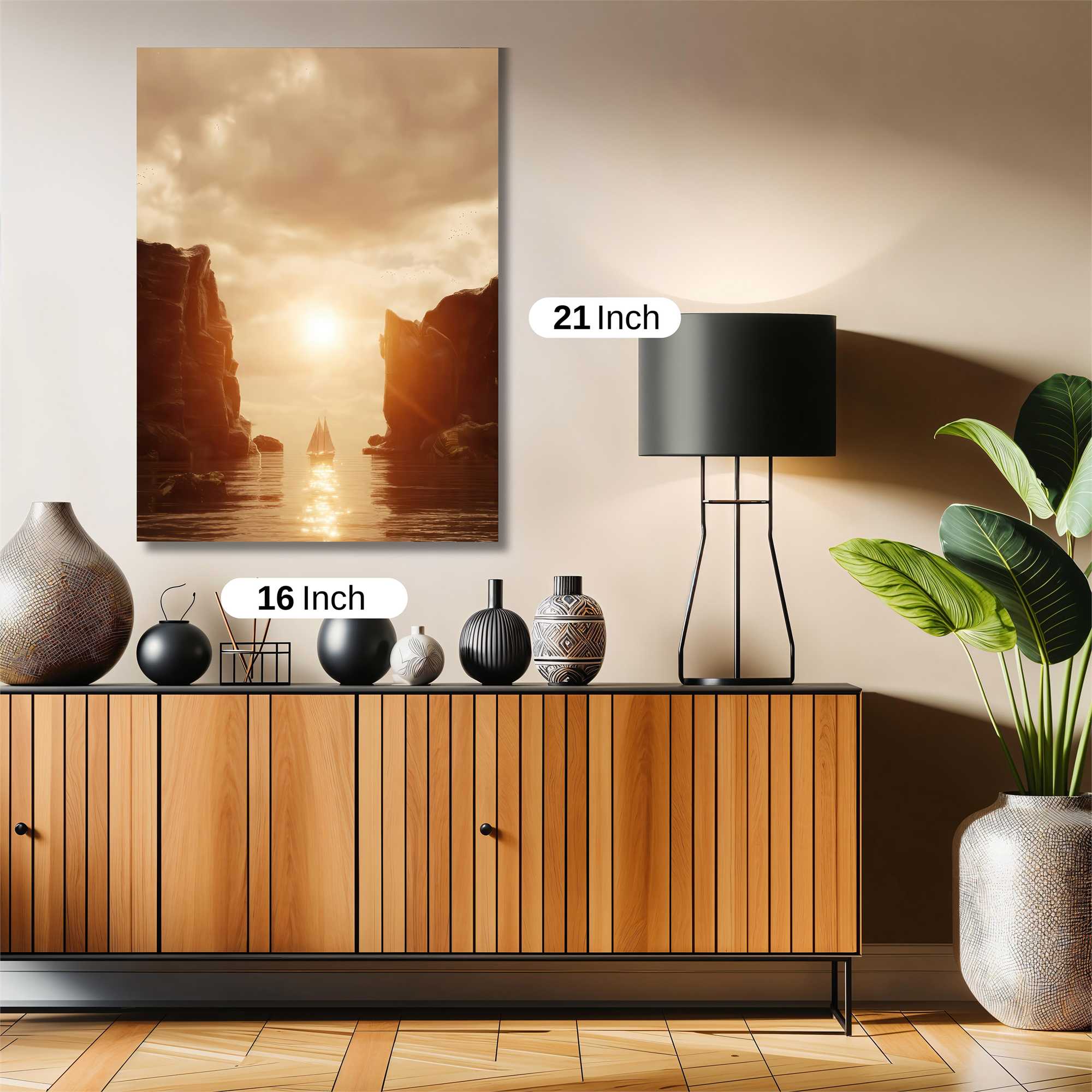 Sailing Serenity Safe Wall Magnetic / M