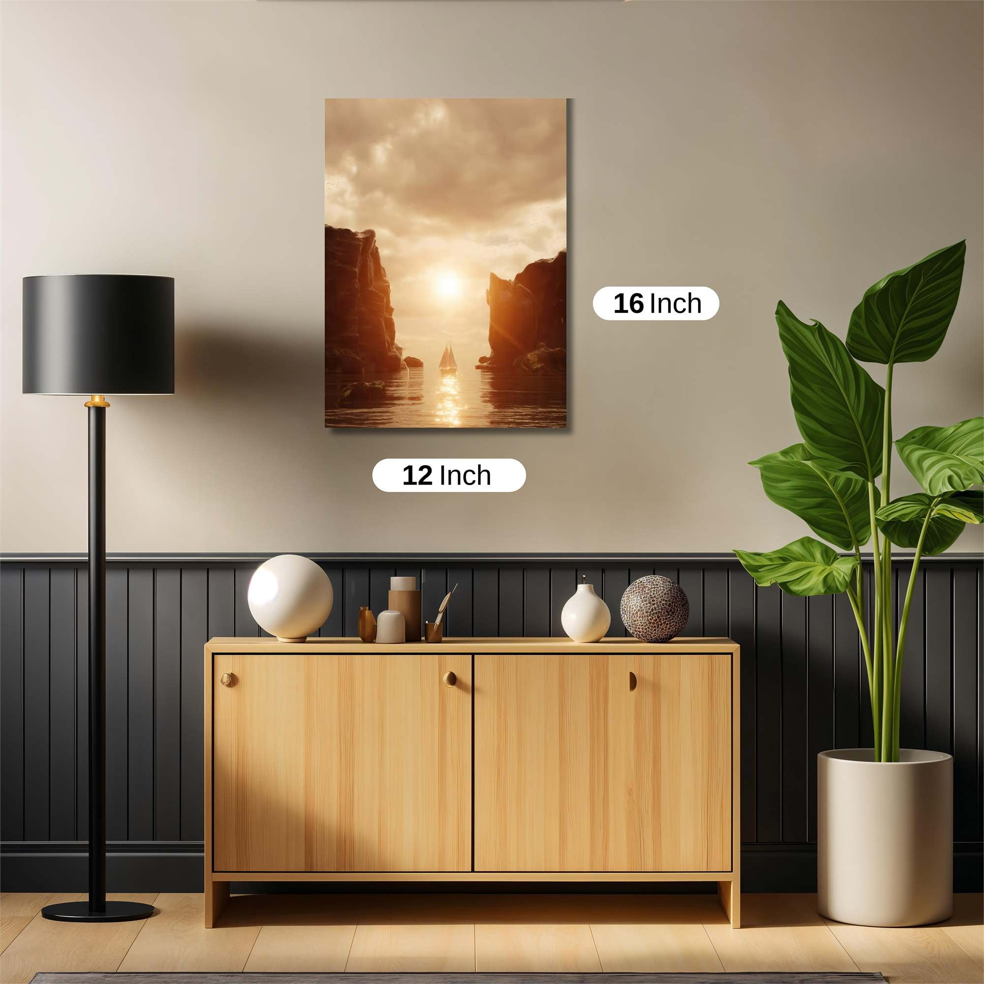 Sailing Serenity Safe Wall Magnetic / M