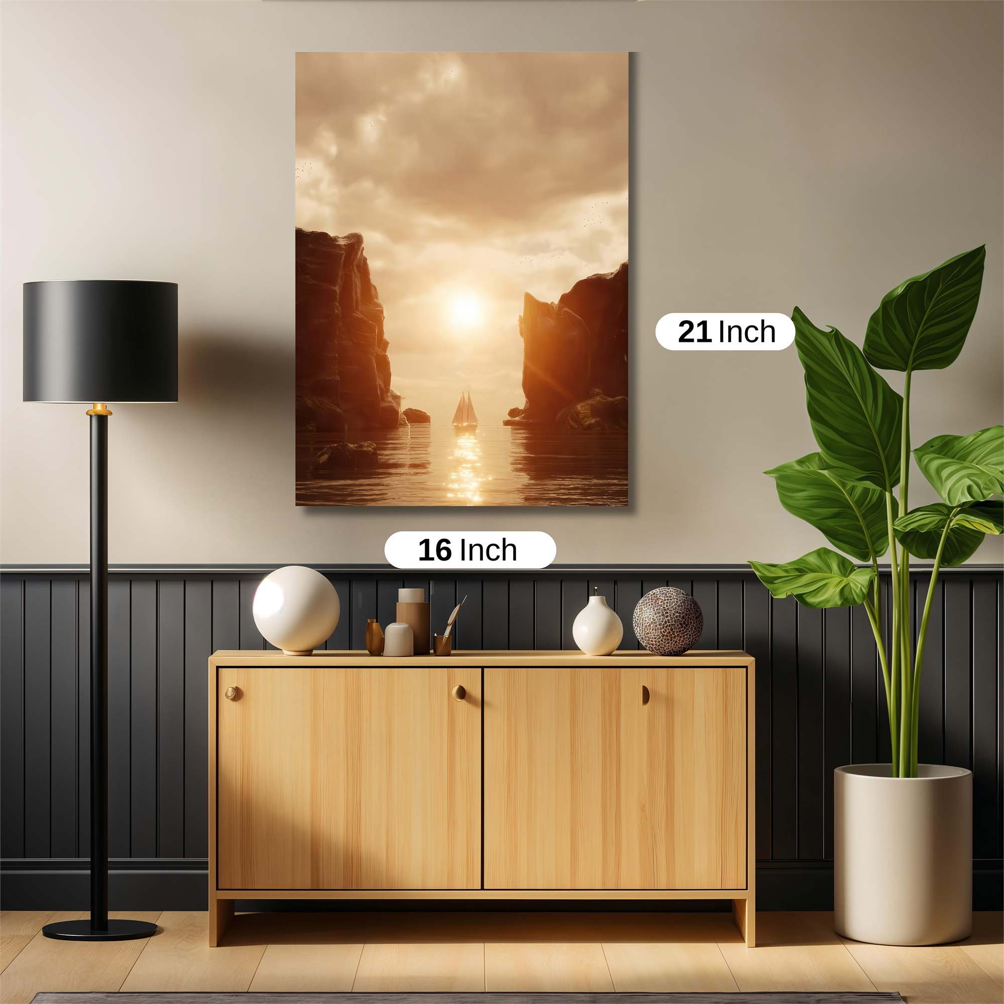 Sailing Serenity Safe Wall Magnetic / M