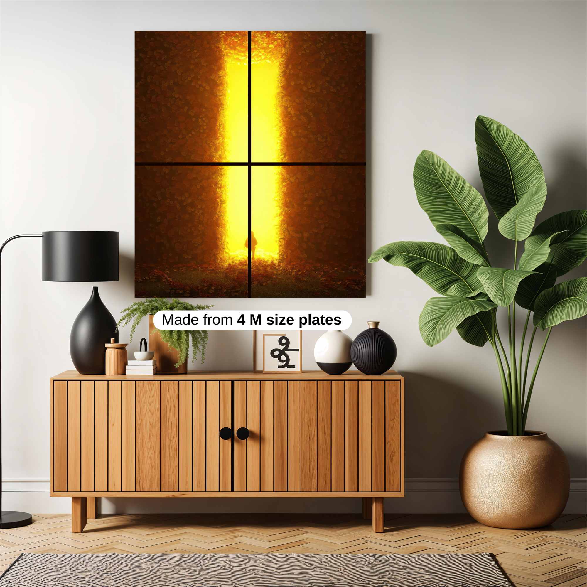 Golden Passage Safe Wall Magnetic / M