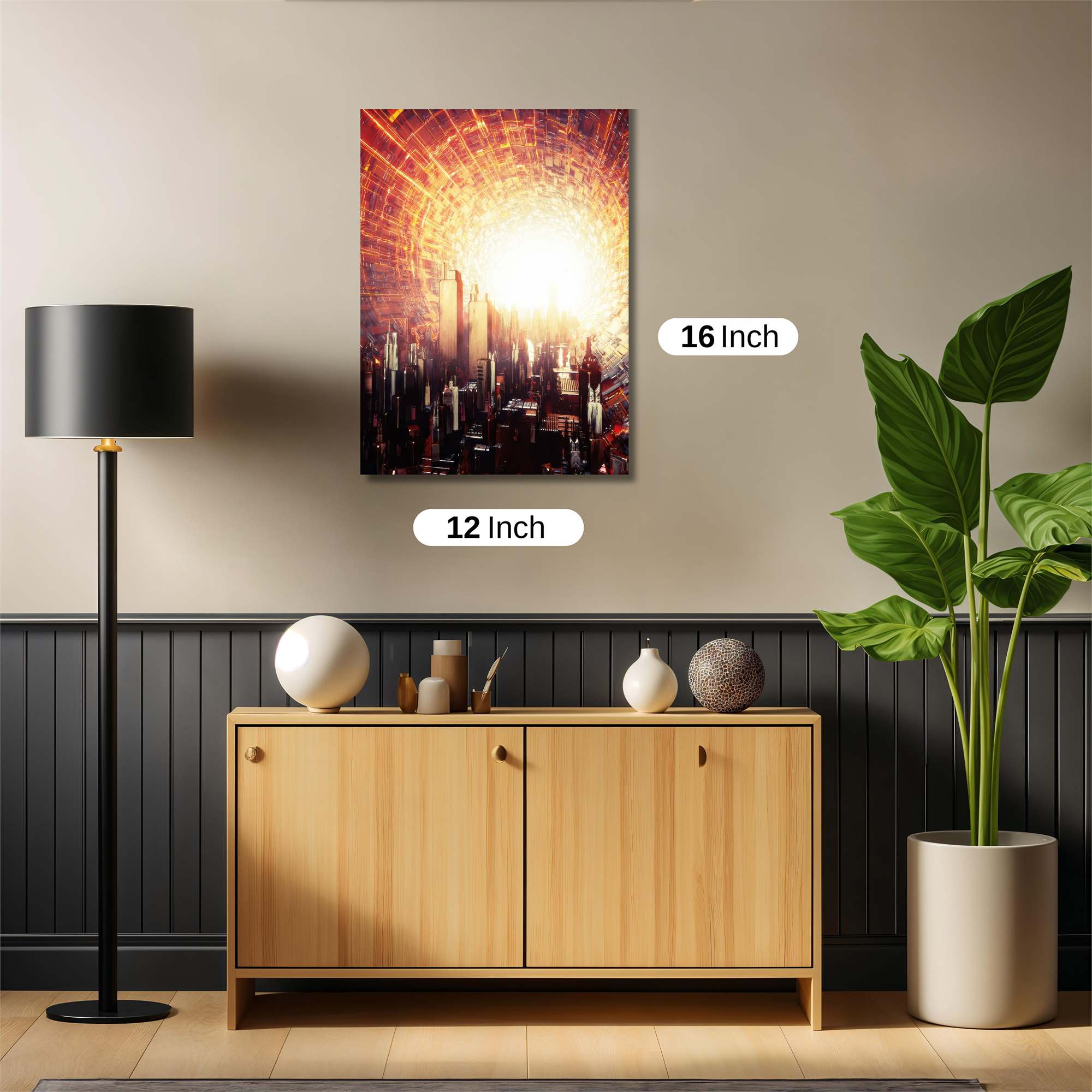 Abyssal Radiance Safe Wall Magnetic / M