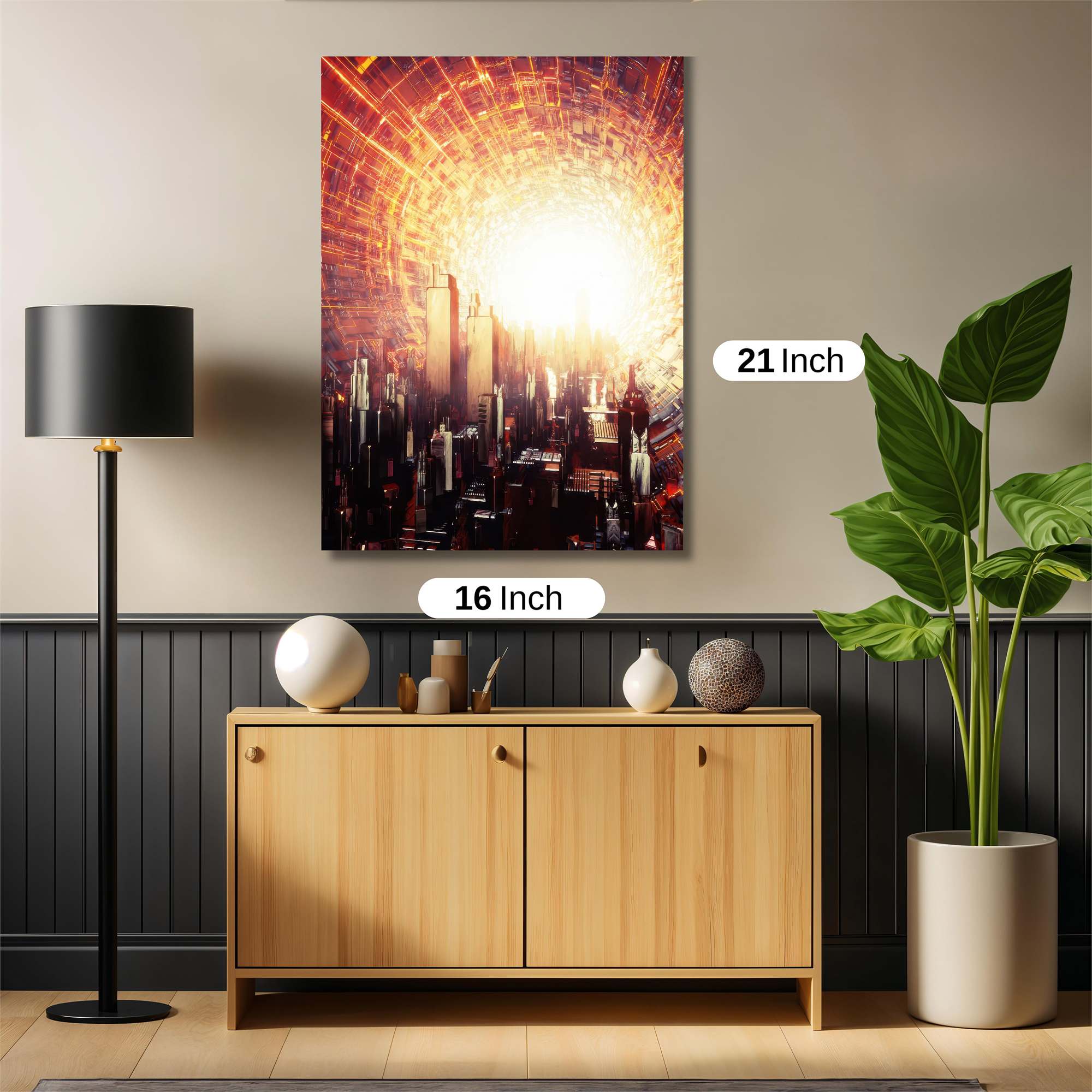 Abyssal Radiance Safe Wall Magnetic / M