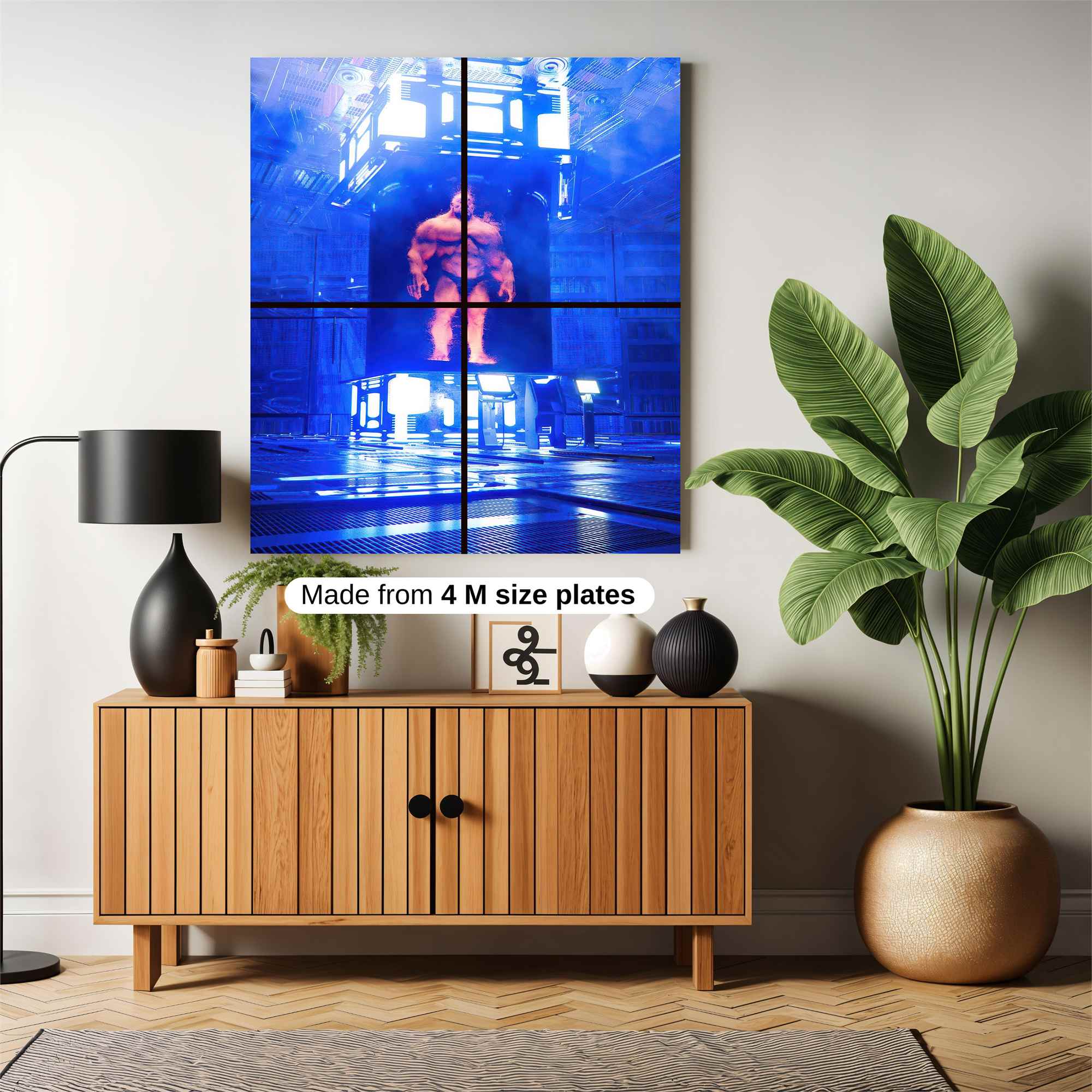 Hologram Majesty Safe Wall Magnetic / M