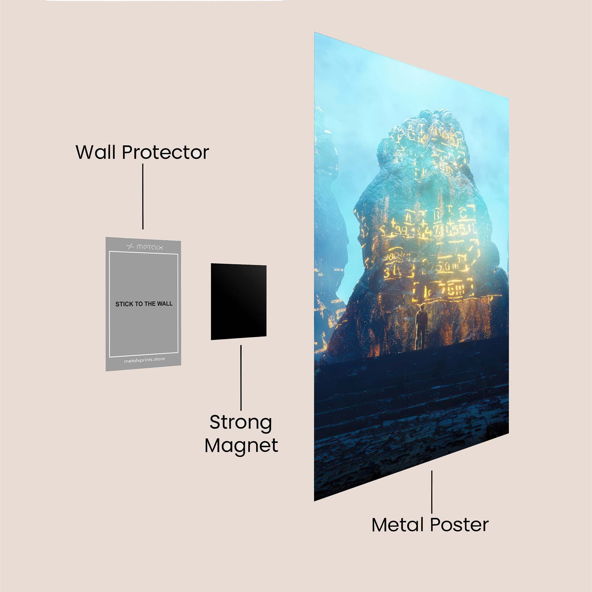 Mystic Luminosity Safe Wall Magnetic / M