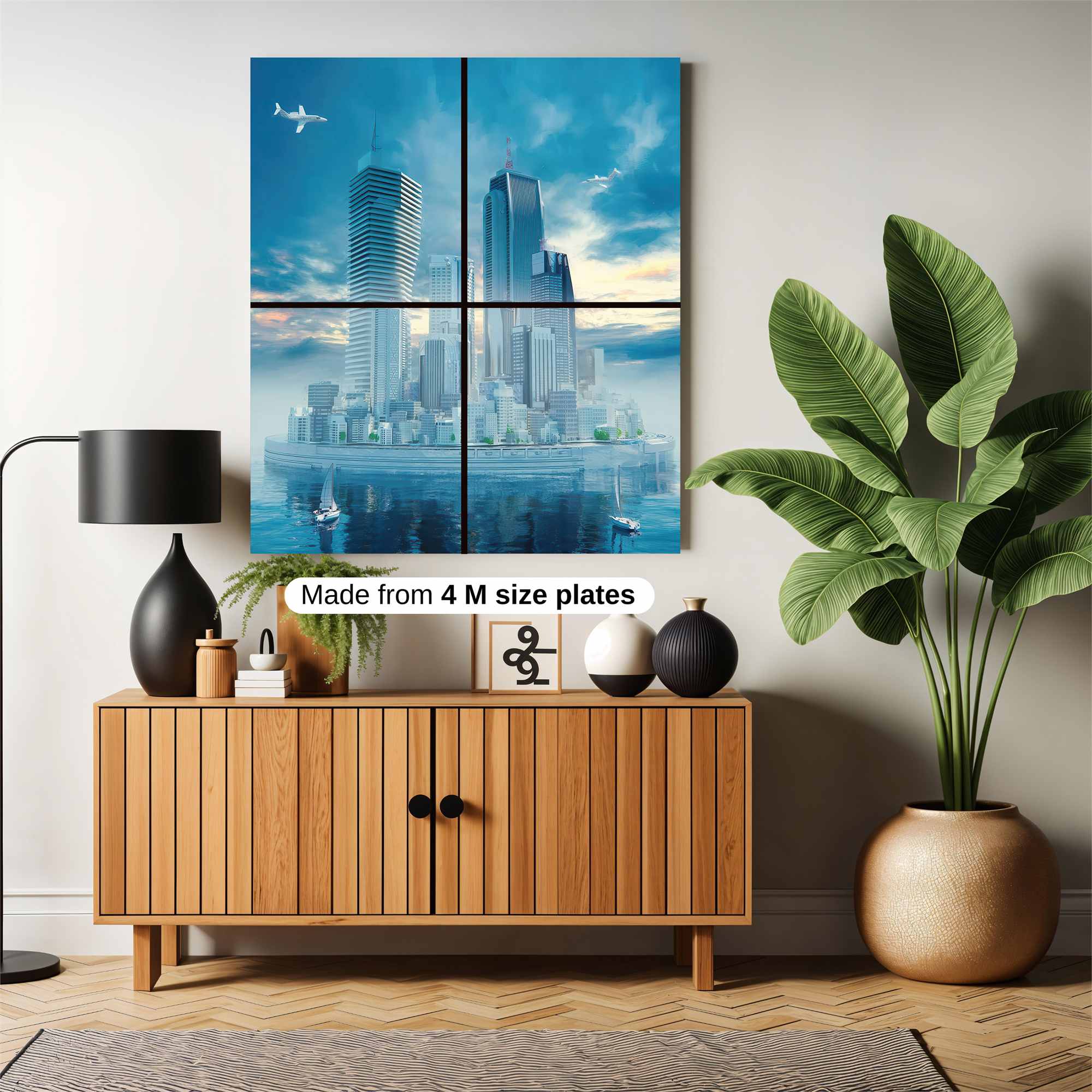 Skyline Serenity Safe Wall Magnetic / M