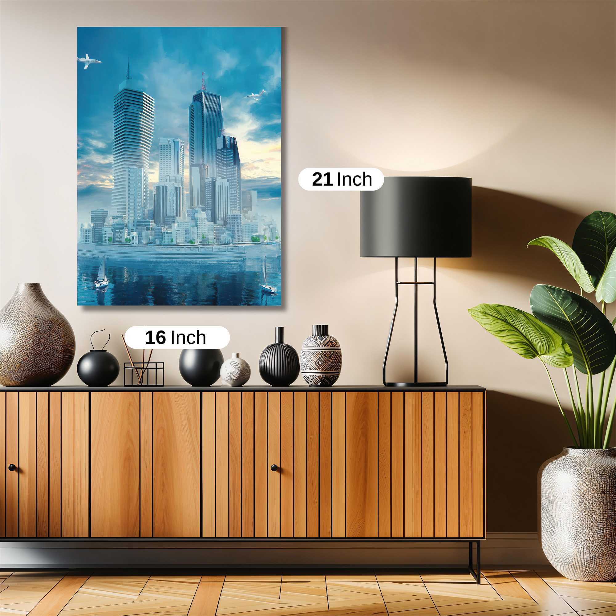 Skyline Serenity Safe Wall Magnetic / M