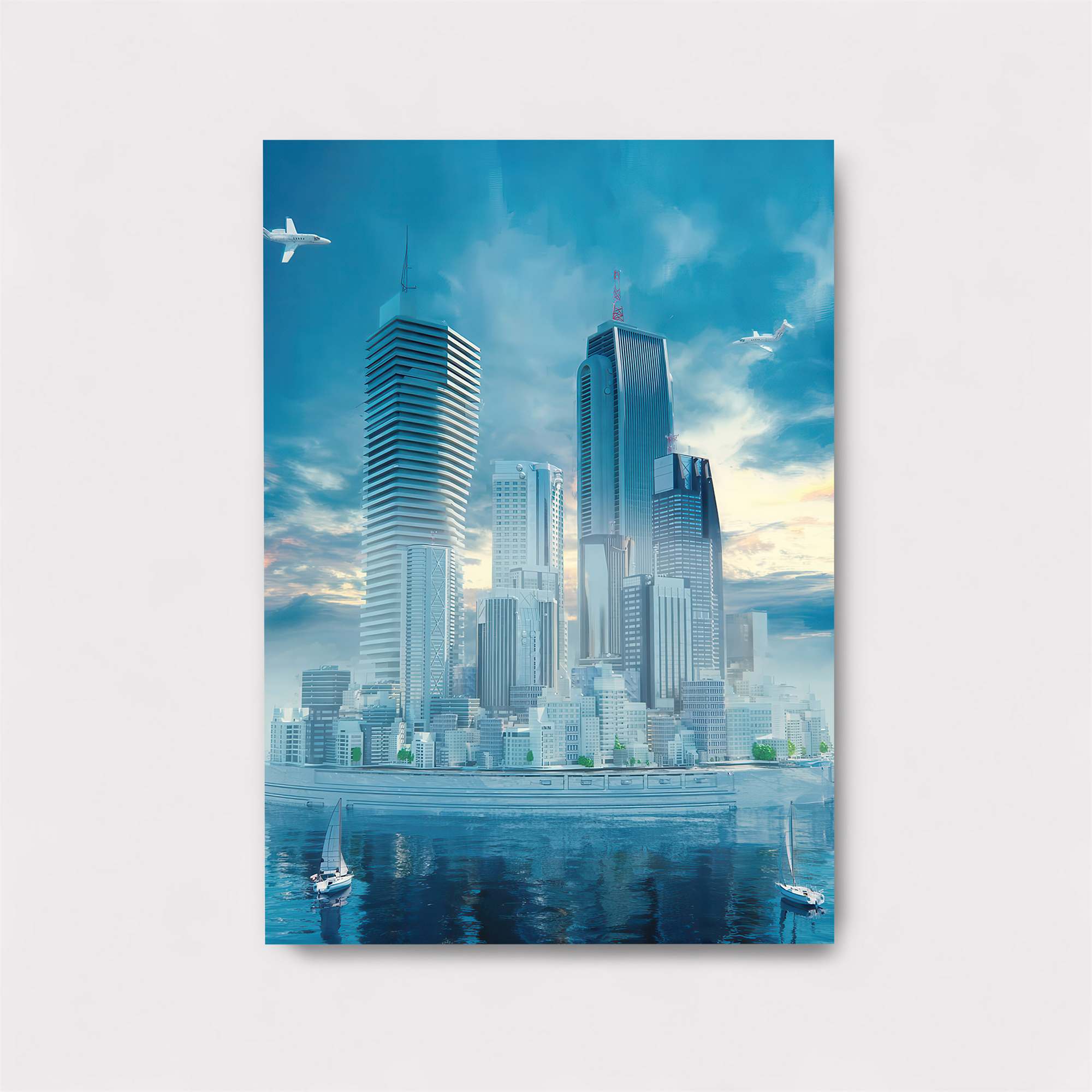 Skyline Serenity Safe Wall Magnetic / M