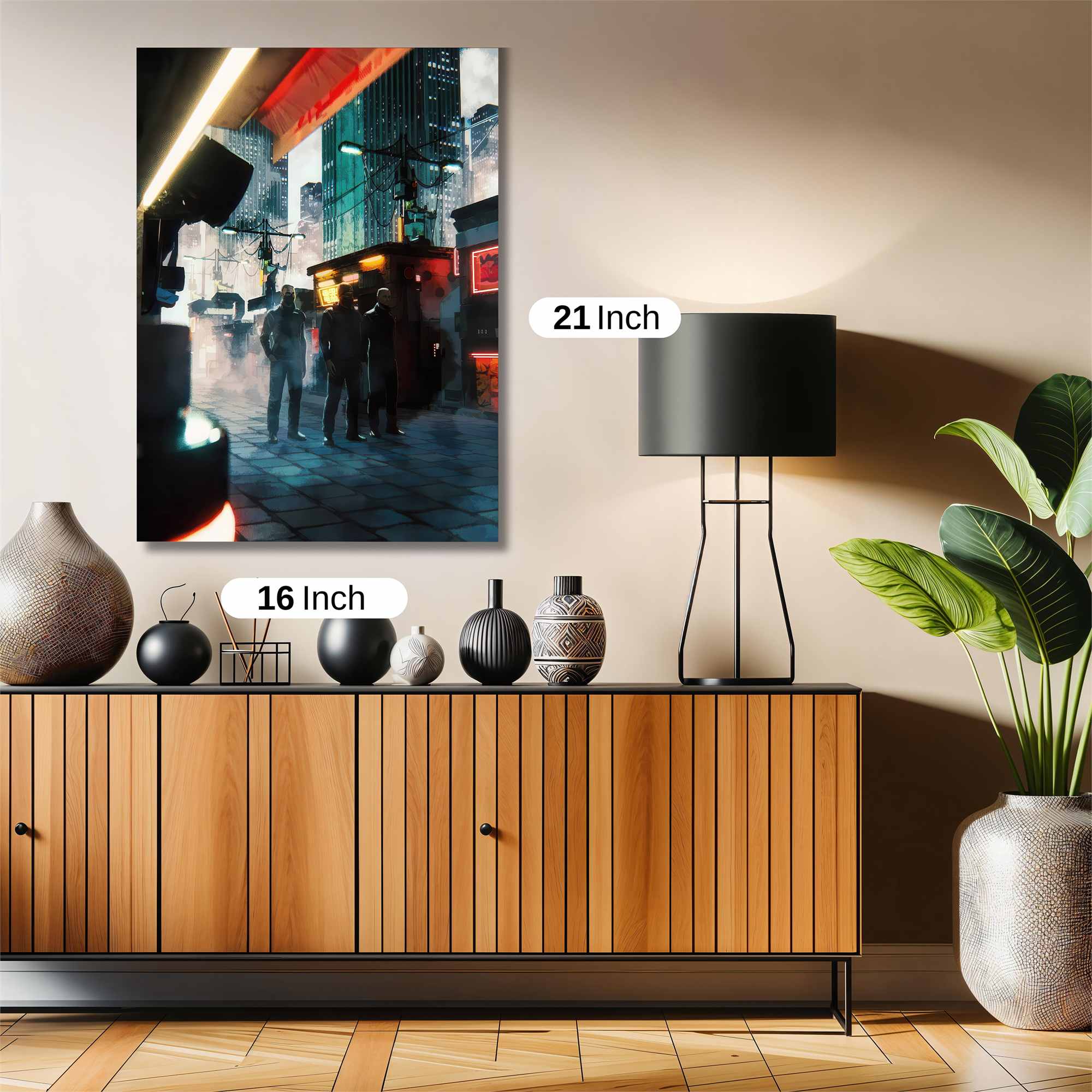 Neon Reverie Safe Wall Magnetic / M