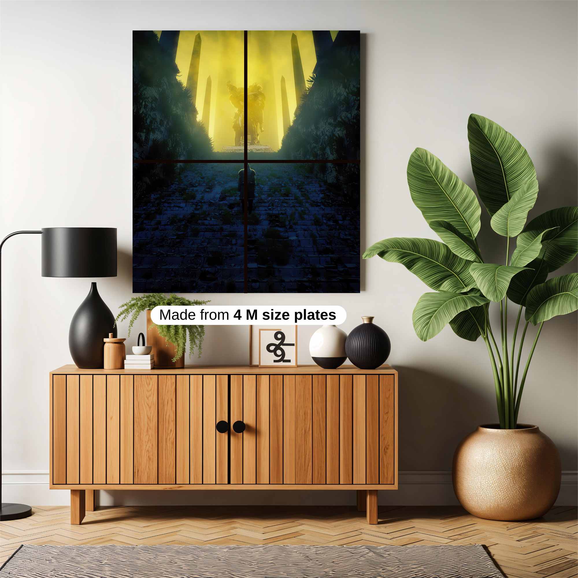 Golden Confrontation Safe Wall Magnetic / M