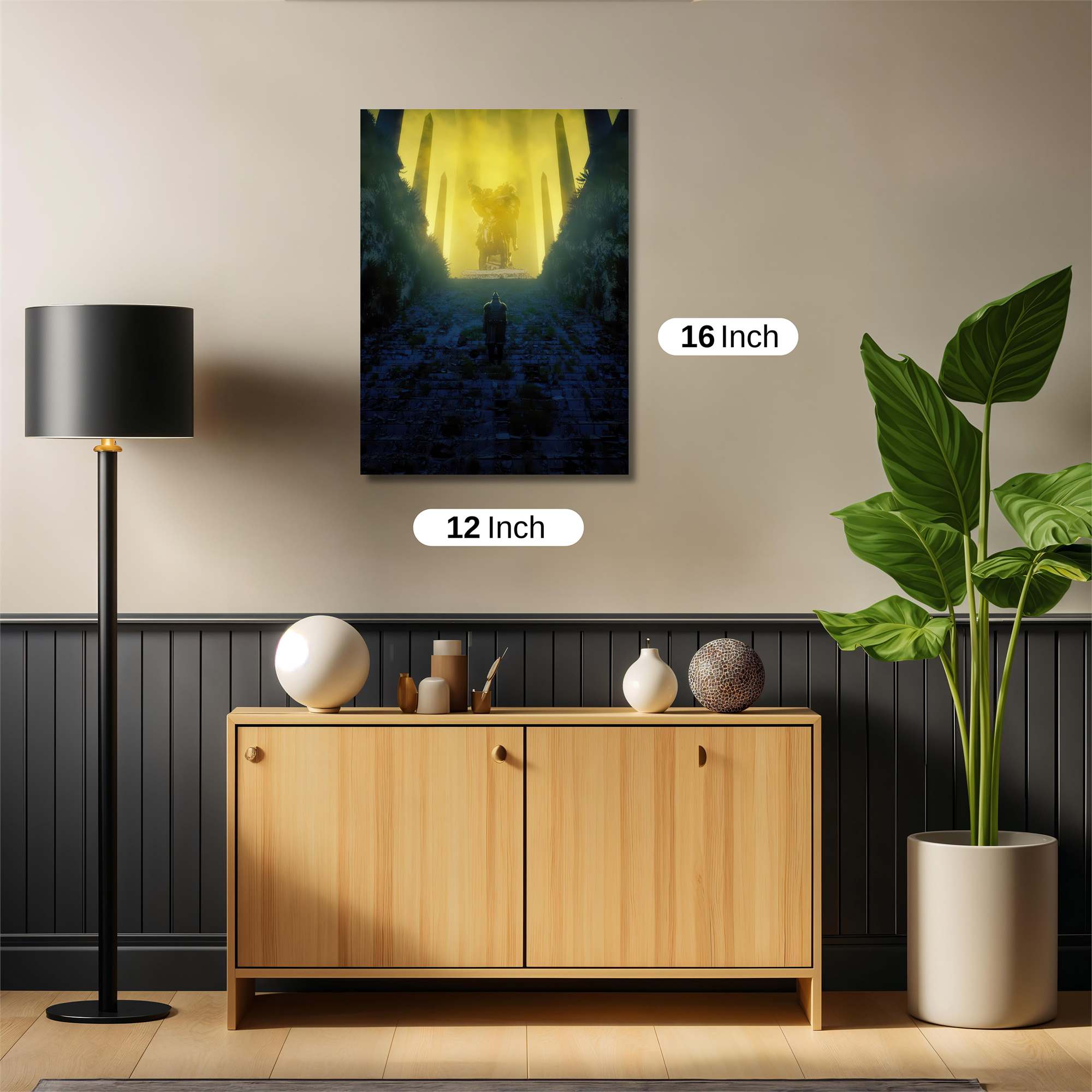 Golden Confrontation Safe Wall Magnetic / M