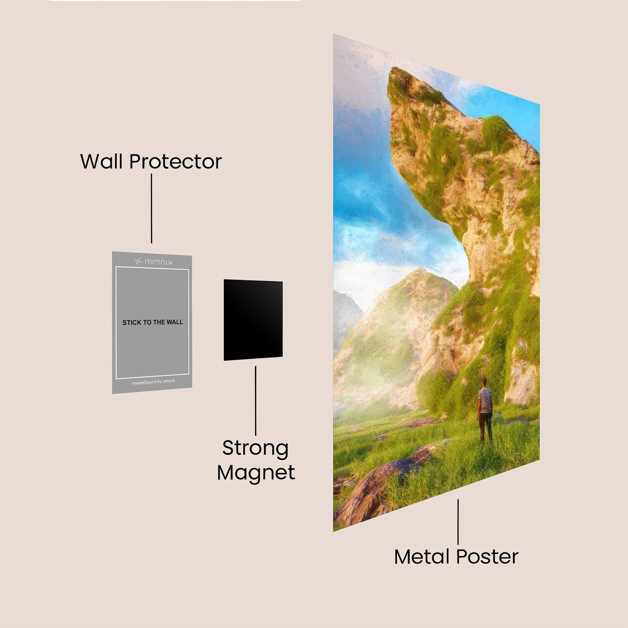 Cloaked Enigma Safe Wall Magnetic / M