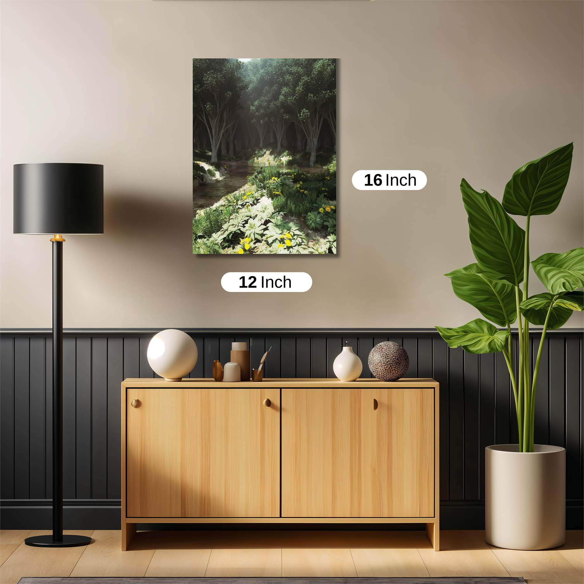 Forest Serenity Safe Wall Magnetic / M