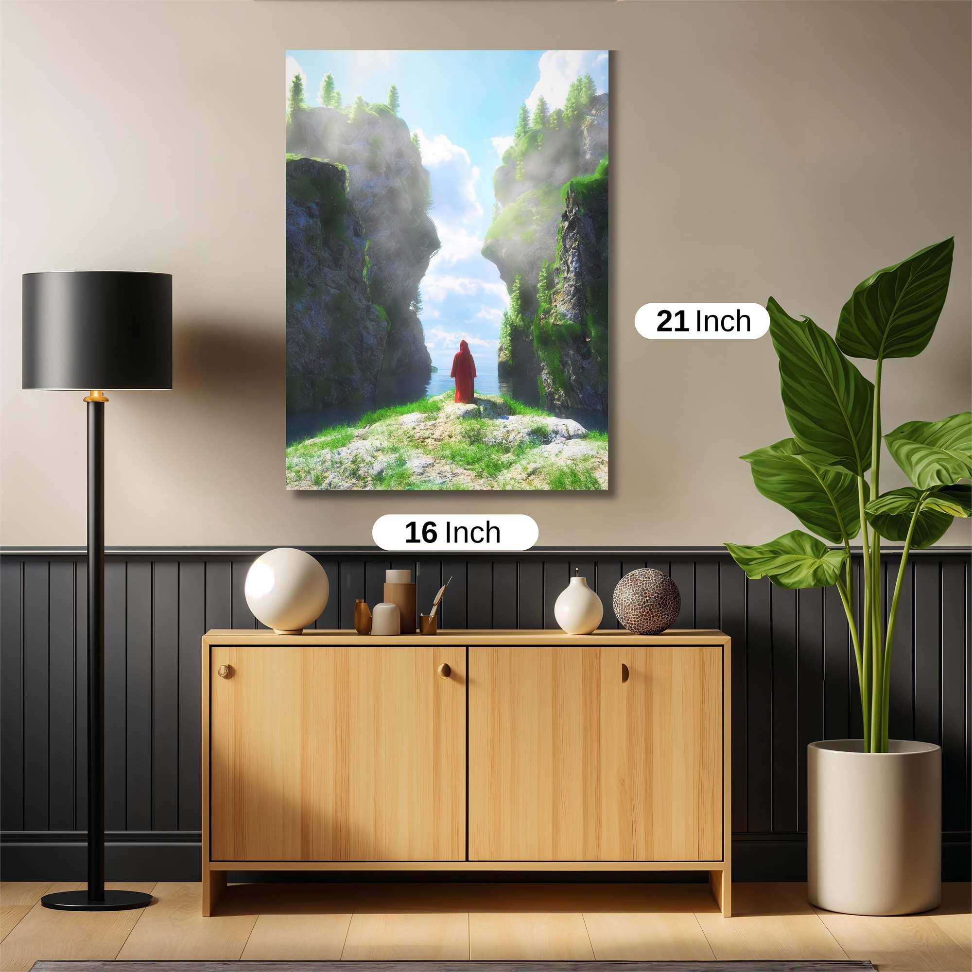 Cliffside Serenity Safe Wall Magnetic / M