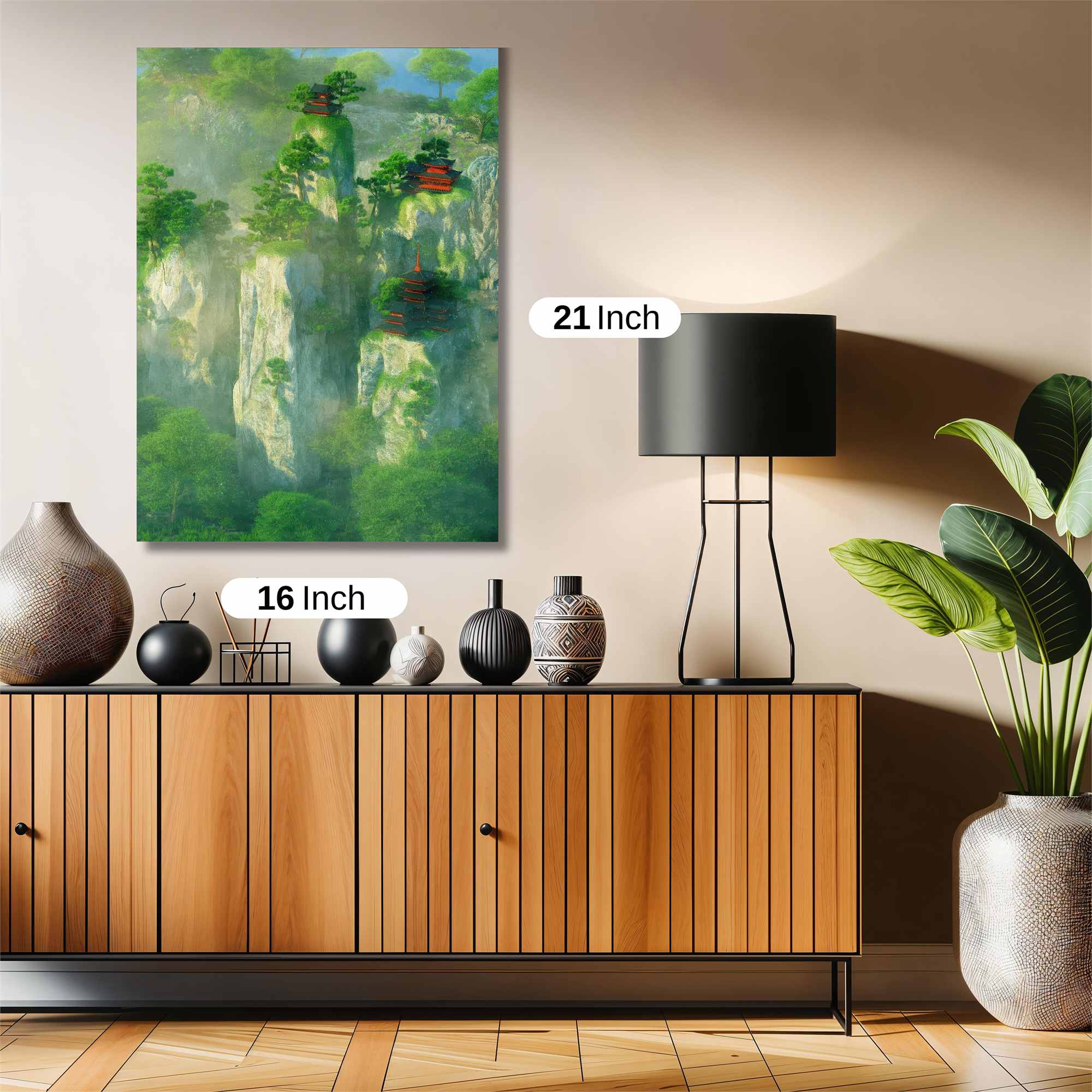 Zen Pinnacles Safe Wall Magnetic / M