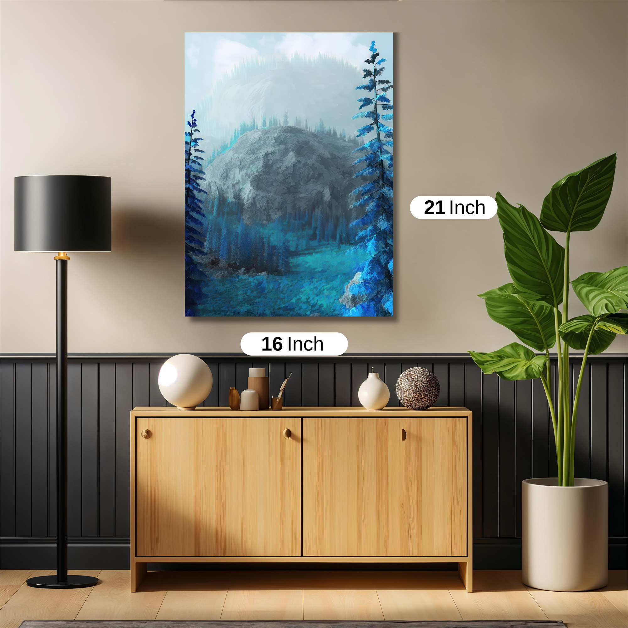 Misty Serenity Safe Wall Magnetic / M