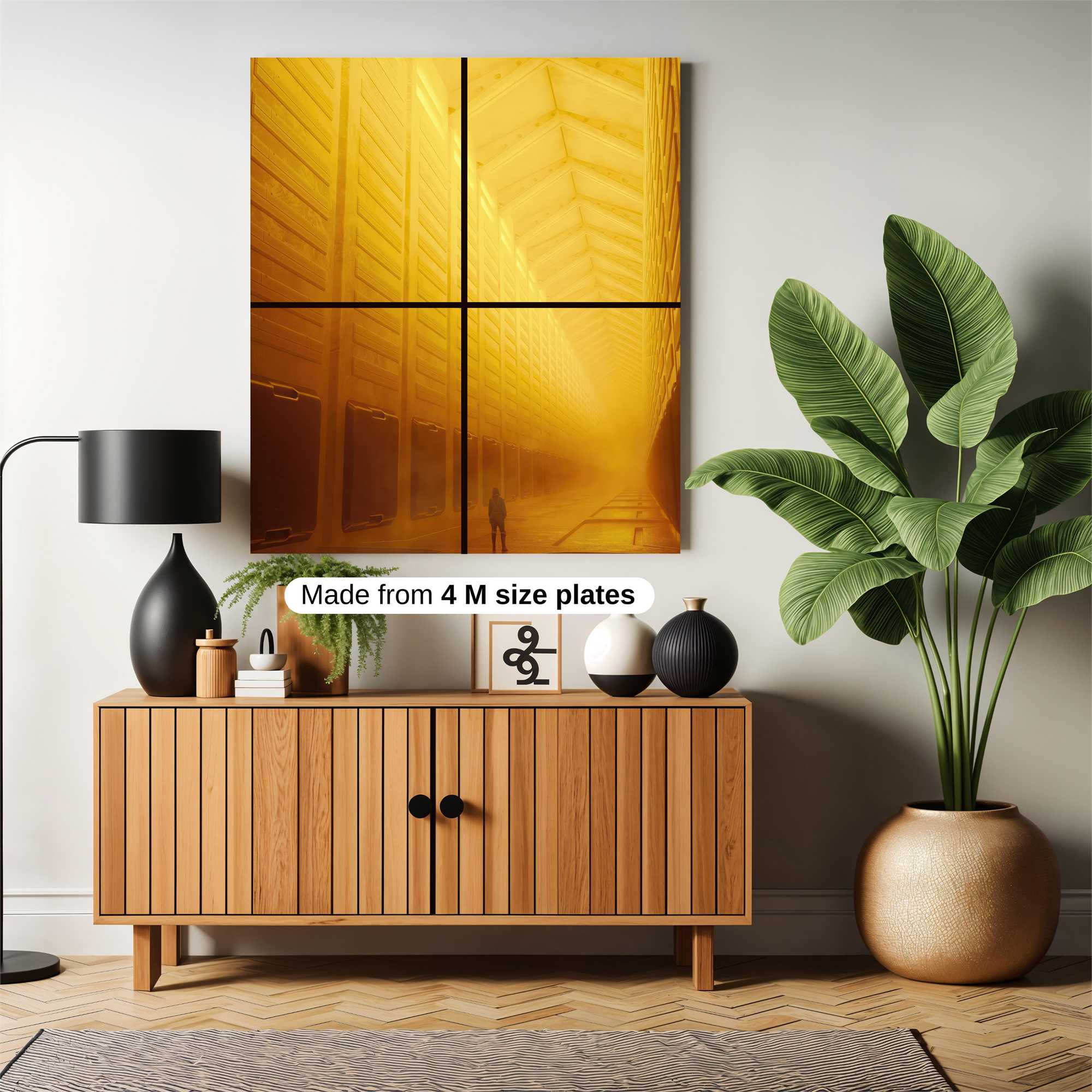 Golden Vastness Safe Wall Magnetic / M