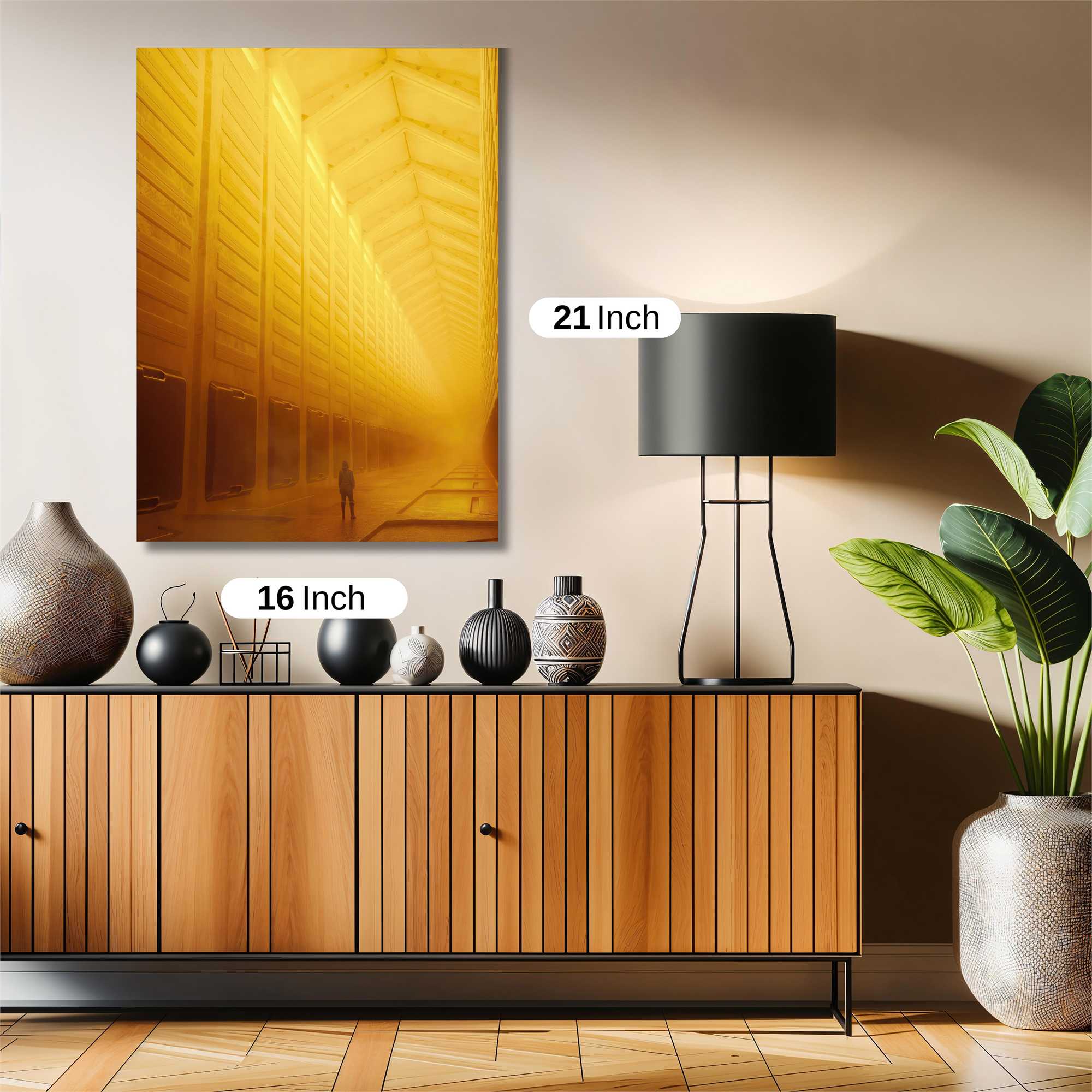 Golden Vastness Safe Wall Magnetic / M