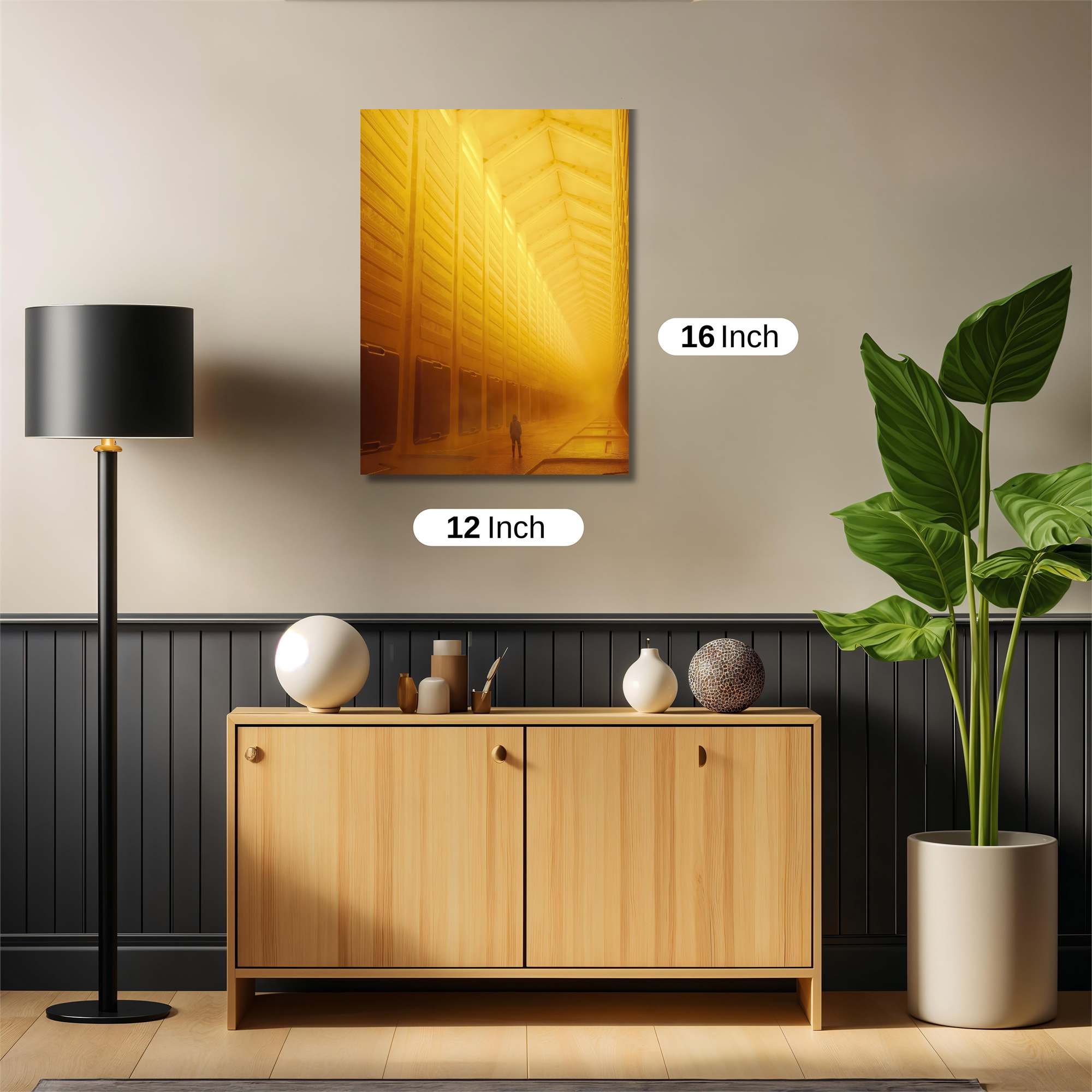 Golden Vastness Safe Wall Magnetic / M