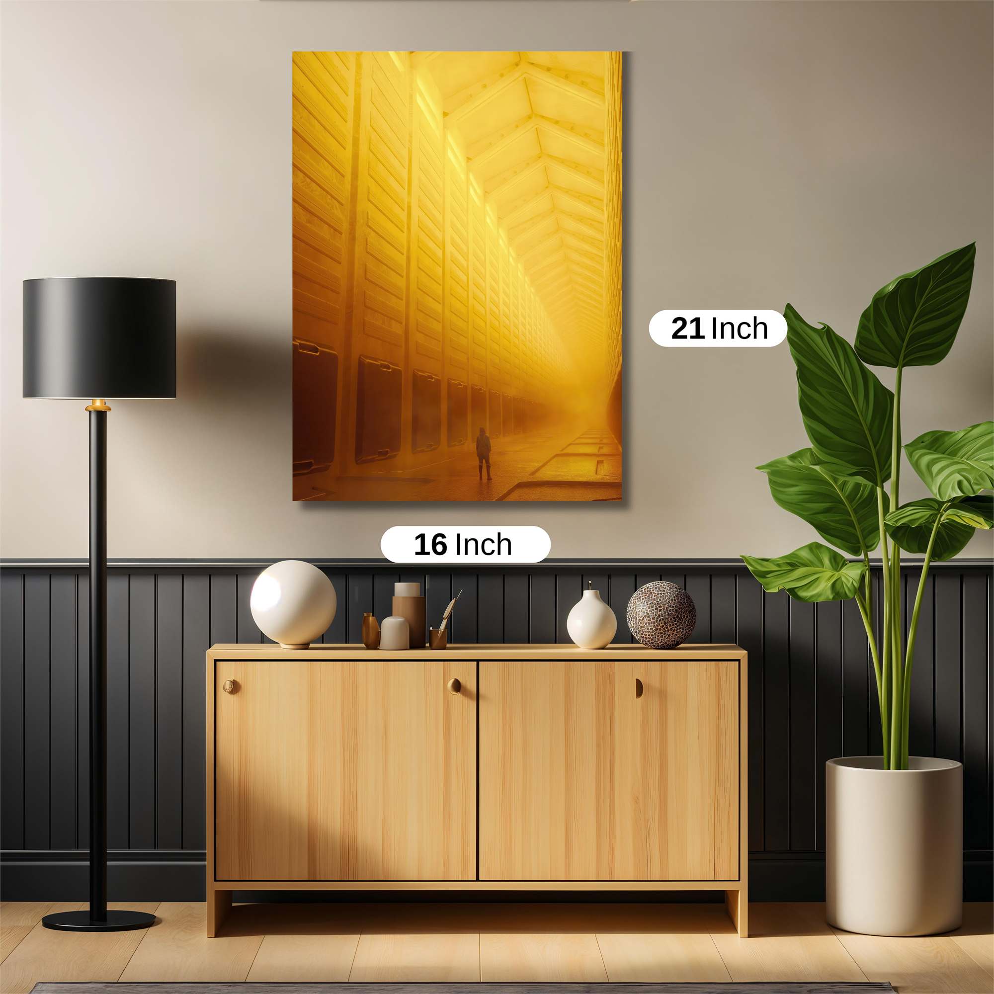 Golden Vastness Safe Wall Magnetic / M