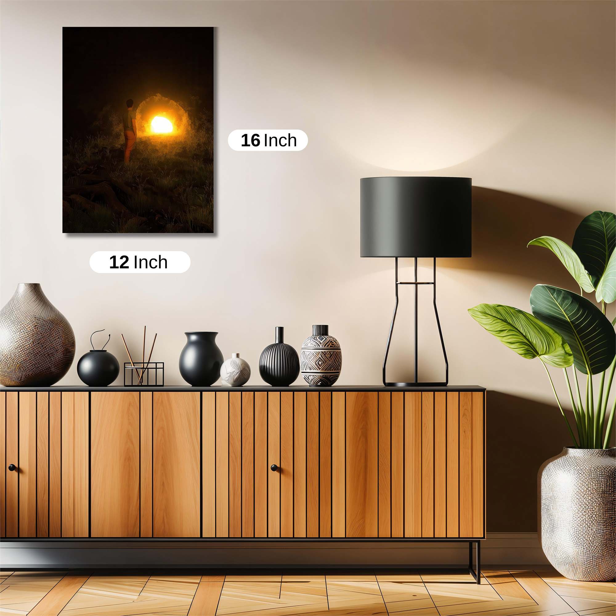 Luminous Passage Safe Wall Magnetic / M