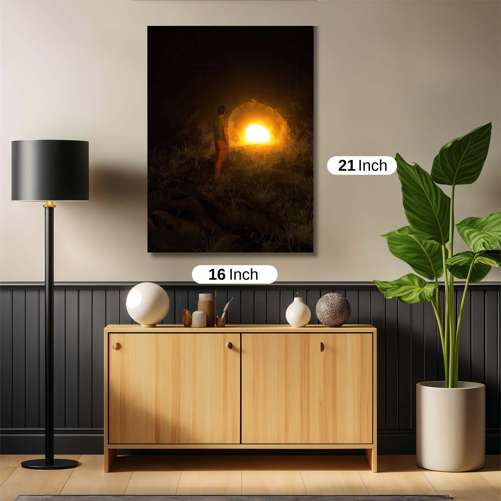 Luminous Passage Safe Wall Magnetic / M